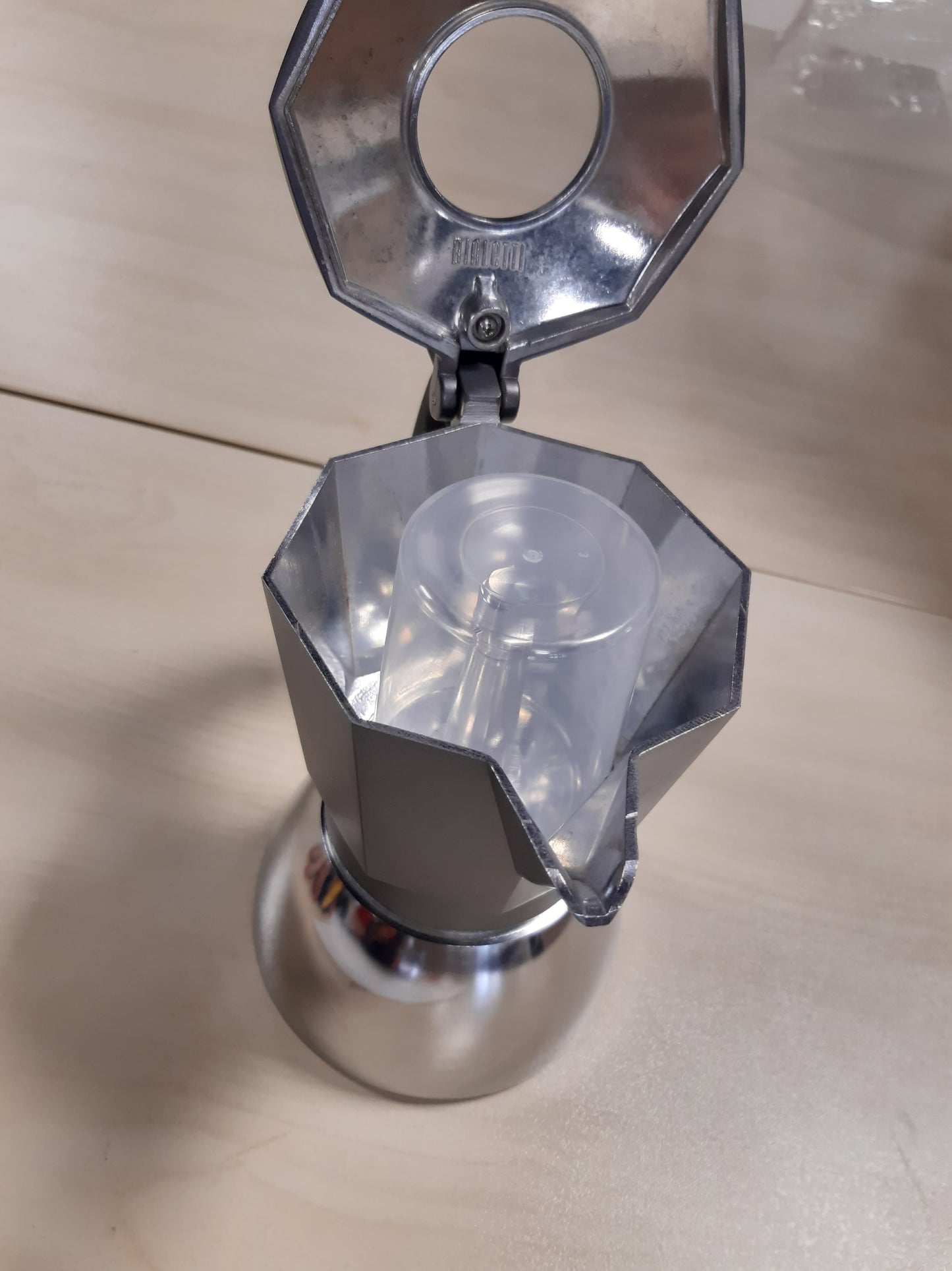 221290 - BIALETTI Makinë kafeje me induksion Brikka, 4 filxhanë (170 ml), Espresso, e përshtatshme për të gjitha sobat, dizajn elegant