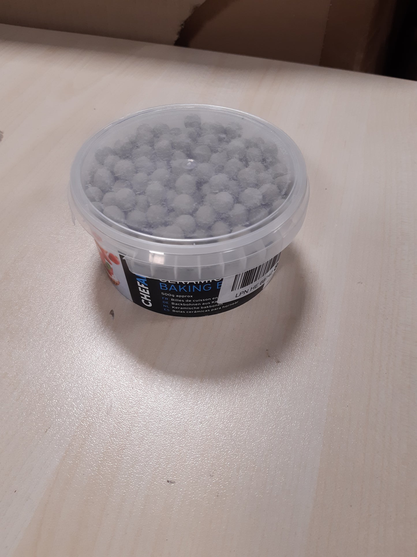 263616 - CHEF AID Rruaza qeramike të ripërdorshme për pjekje, me kuti ruajtjeje, rezistente ndaj nxehtësisë, afërsisht 500 g