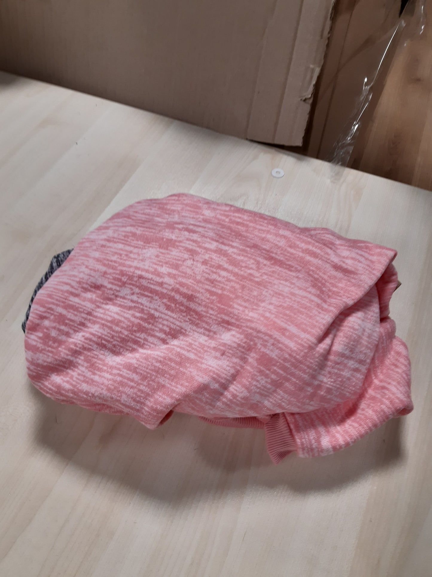 202778 - HUALISIJI Triko për Qen të Madh Rozë+Gri, Material Prej Lëshi, Madhësi 3XL, I Përshtatshëm për Buldog Francaz, Komod dhe i Ngrohtë