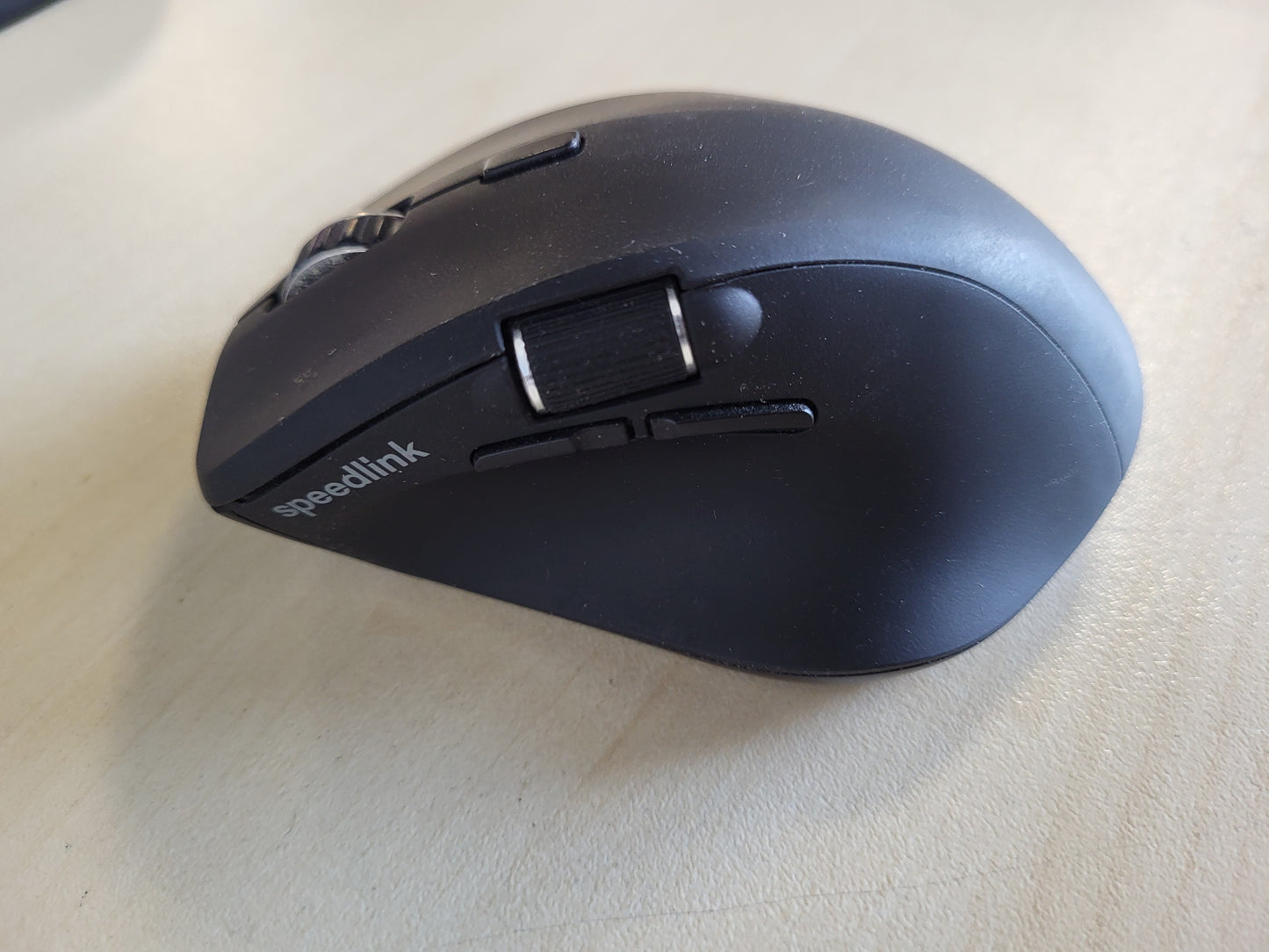 268596 - SPEEDLINK MAUSI I HESHTUR LIBERA - Maus pa tel Bluetooth, 3200 DPI, 2 profile Bluetooth dhe USB 2.4GHz, rrotë lëvizëse, bateri e rikarikueshme, ergonomik, i zi