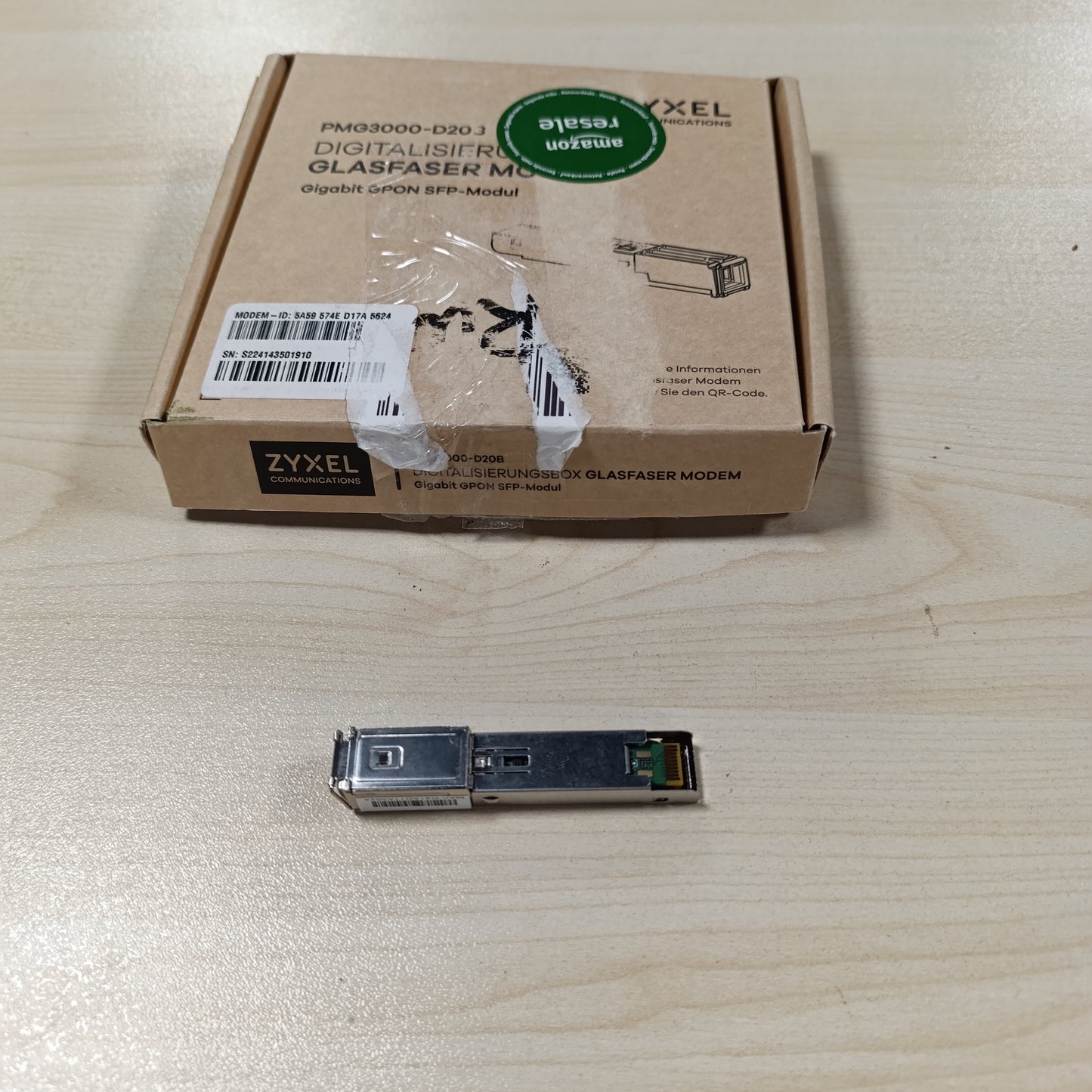 268034 - TELEKOM Gjermani Kutia e Dixhitalizimit Modem me Fibër Optike