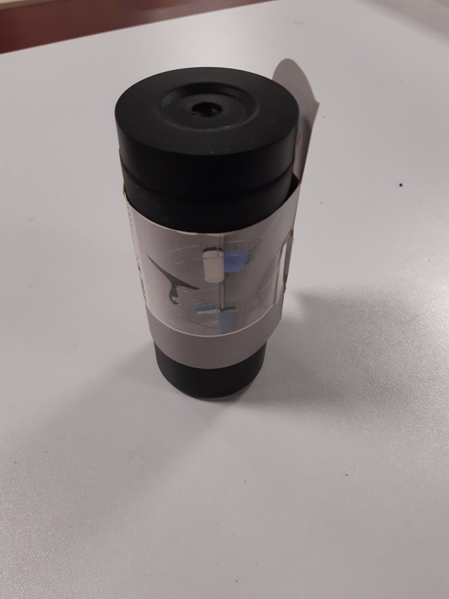 253691 - WENKO - Dispenser sapuni për enët, 250 ml, Ø 6 x 14 cm, i zi