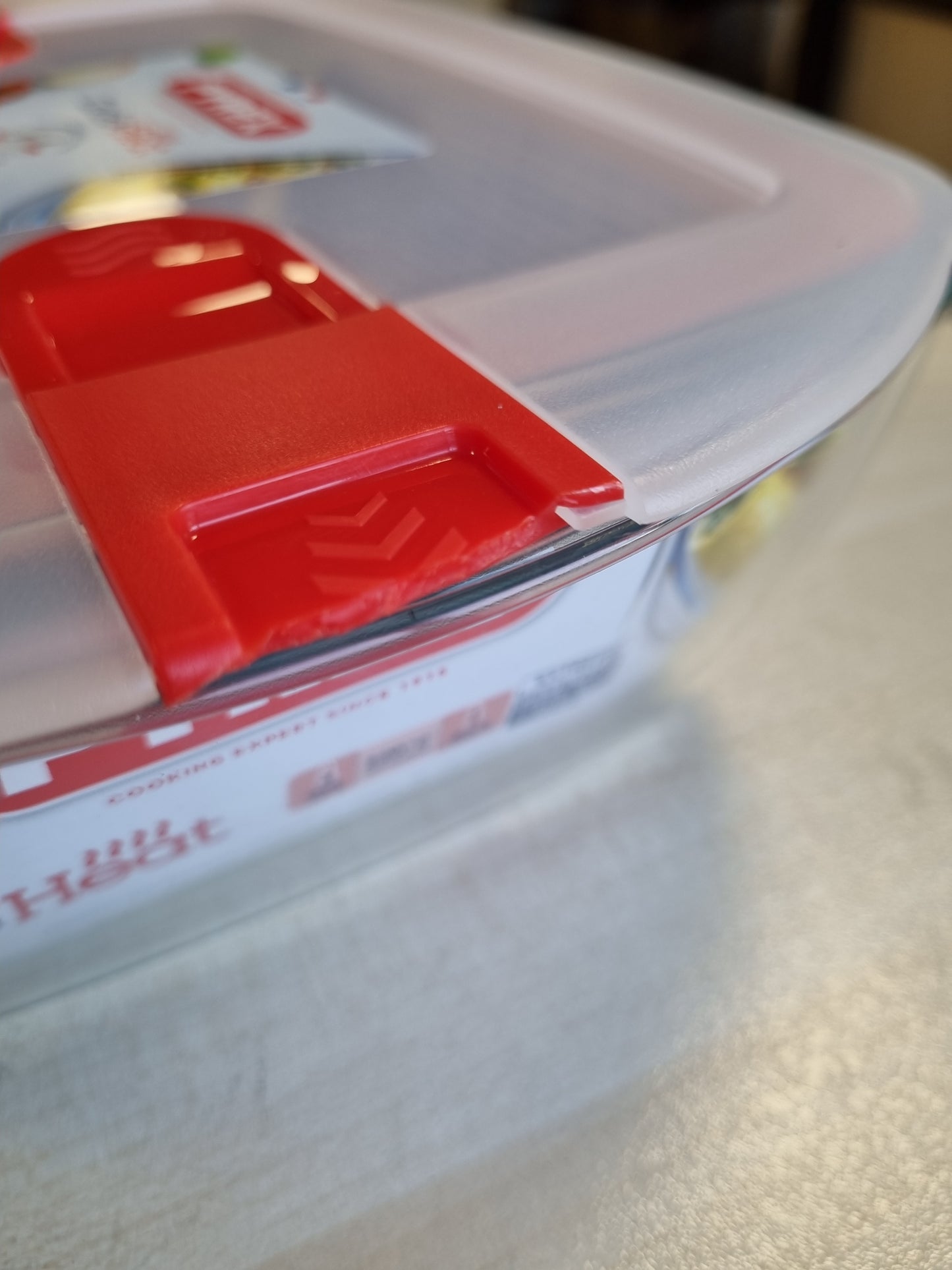 241078 - Cook & Heat Enë drejtkëndëshe prej qelqi për ruajtjen e ushqimit me kapak