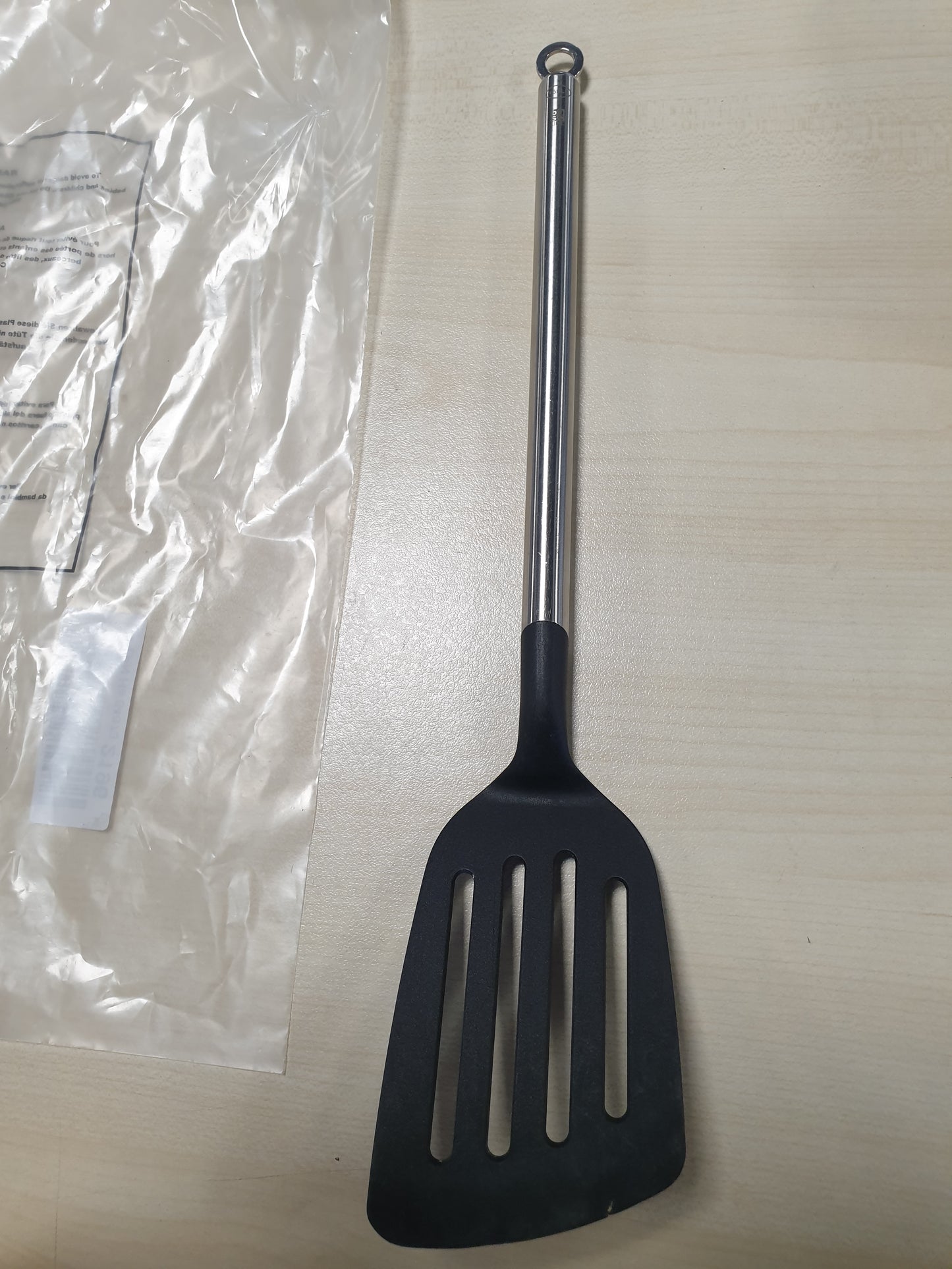 220245 - RÖSLE Spatul Basic Line, çelik inox 18/10, i përshtatshëm për larje në makinë larëse enësh