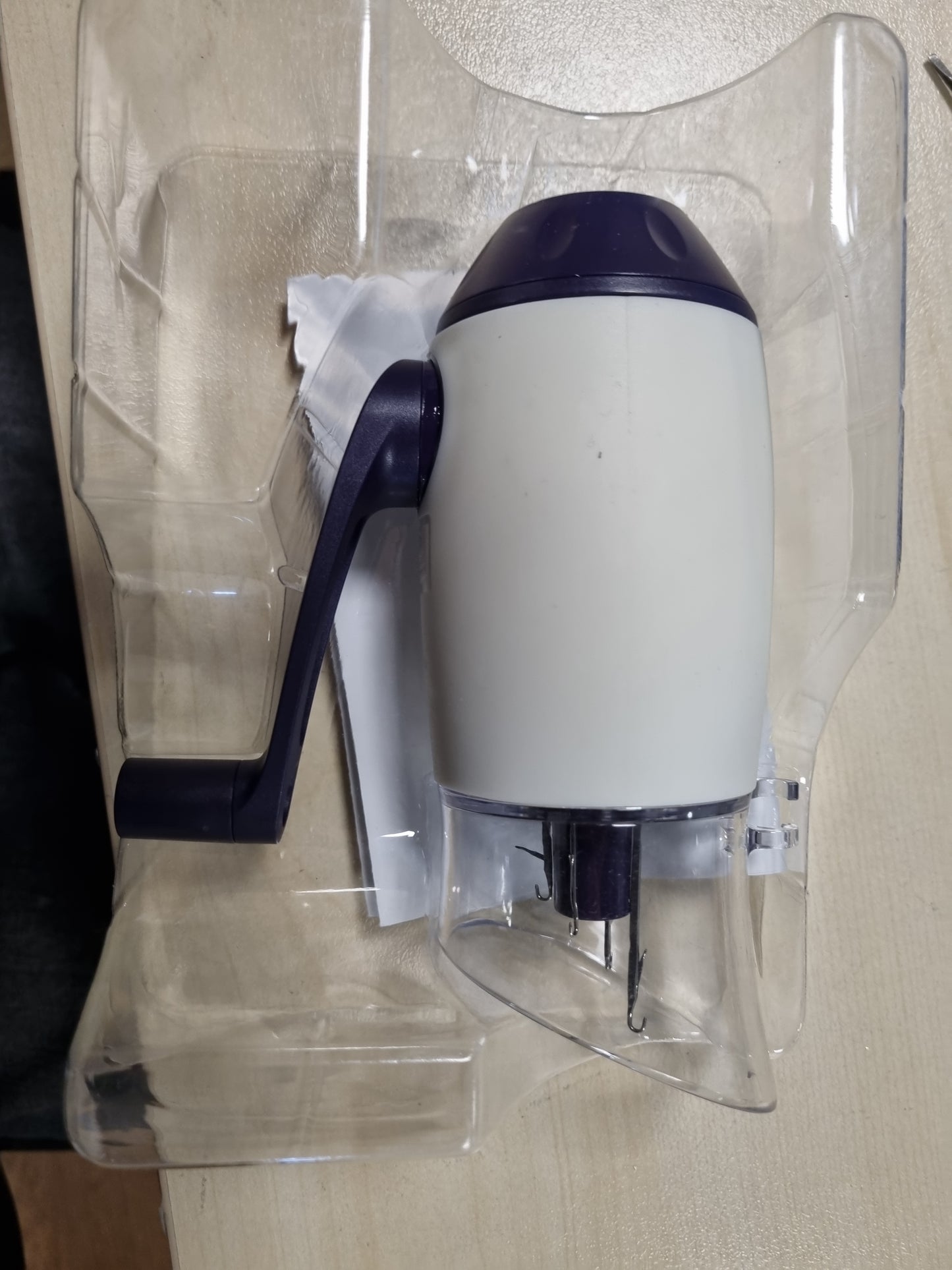 221540 - PRYM Mulli thurjeje Comfort Twist, Vjollcë e Bardhë, Një Madhësi