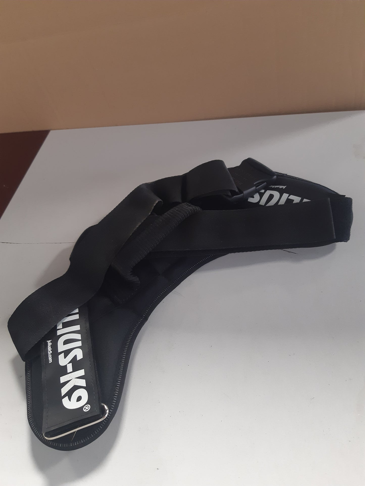 221654 - IDC Rrip reflektues Powerharness, L, e zezë, i rregullueshëm, i ajrosur, i certifikuar Oeko-TEX, për qen të vegjël, të mesëm dhe të mëdhenj