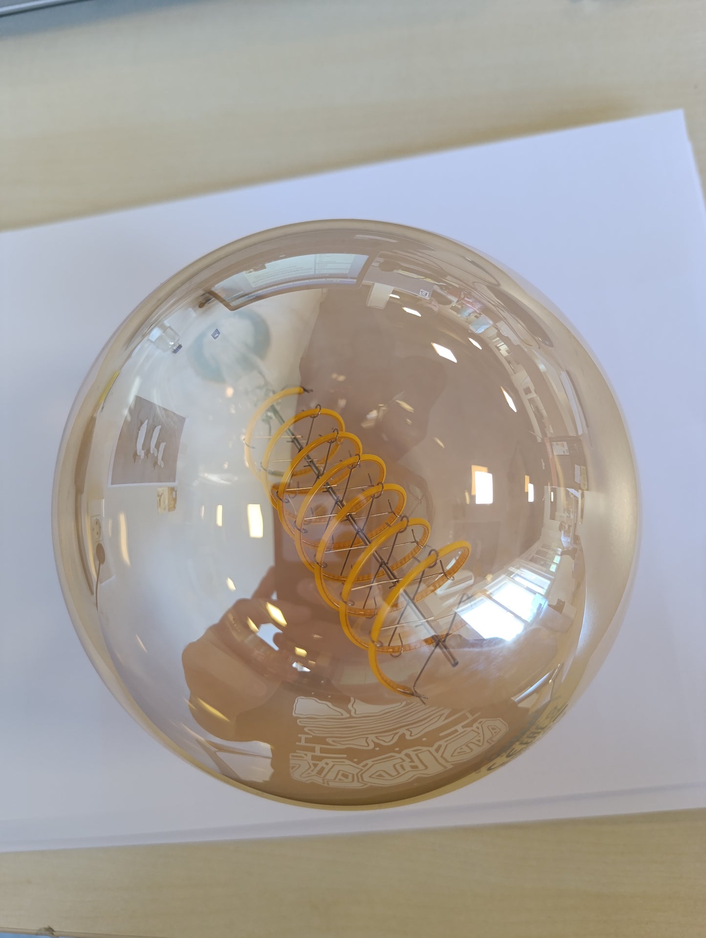 258215 - OSRAM Llampa LED Vintage 1906® Classic GLOBE125 FIL 60, 8.4W, 806lm, 2400K, bazë 27 mm, dritë e bardhë e ngrohtë