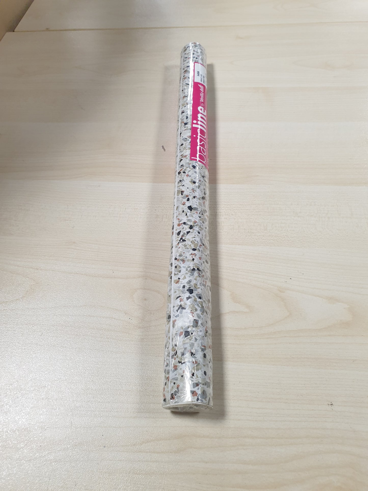 225211 - VENILIA Fletë ngjitëse Granite Mix, blu, 45 cm x 1.5 m, trashësi 95 μ, fletë vetëngjitëse për mobilje, fletë dekorative, letër-muri, fletë kuzhine, pa ftalate, prodhuar në BE