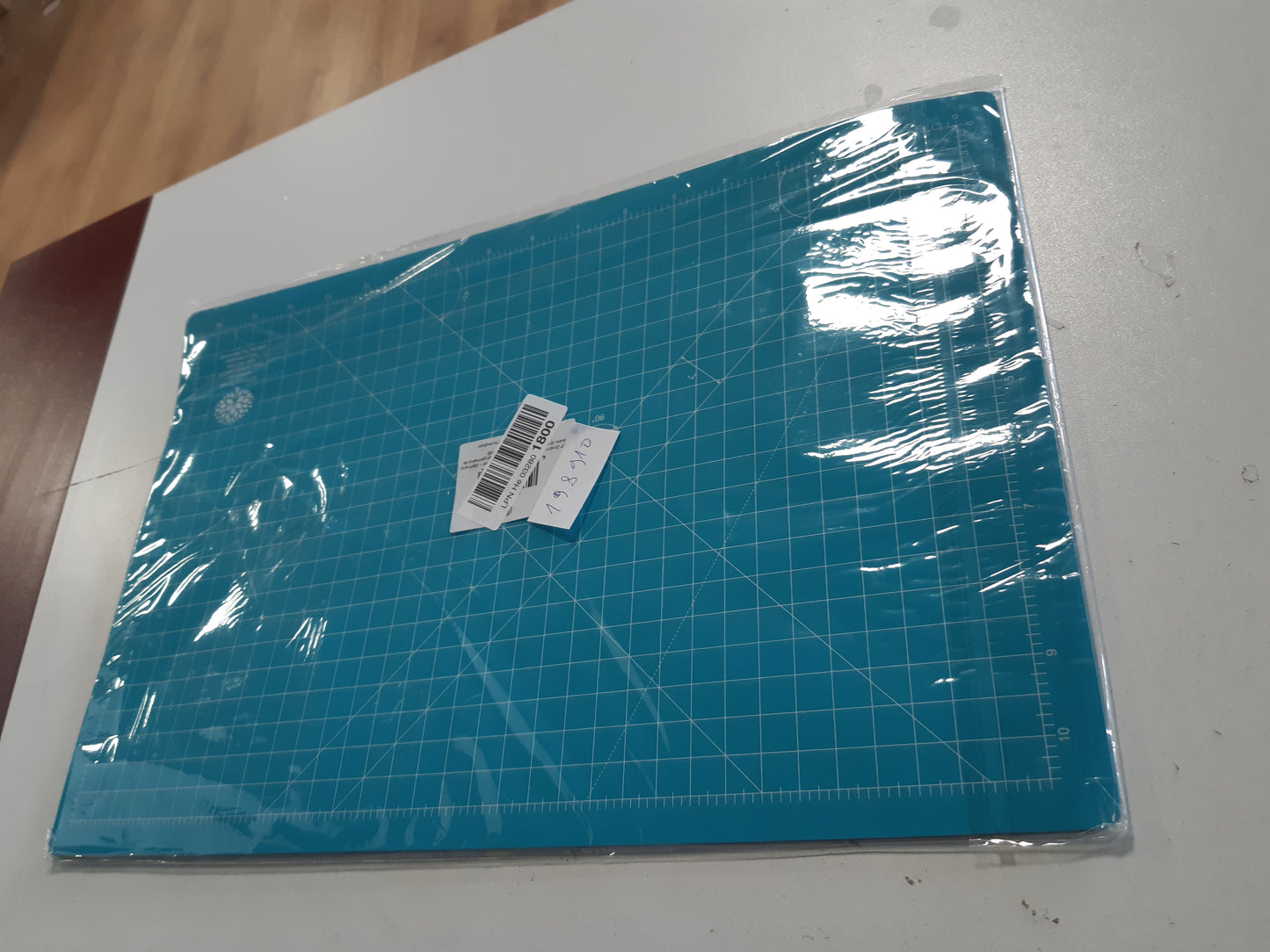 198910 - OFFICETREE® Tapet prerës vetëshërues A3 - Dërrasë prerëse për qepje profesionale - 3 shtresa PVC të riciklueshme - Ngjyrë Blu