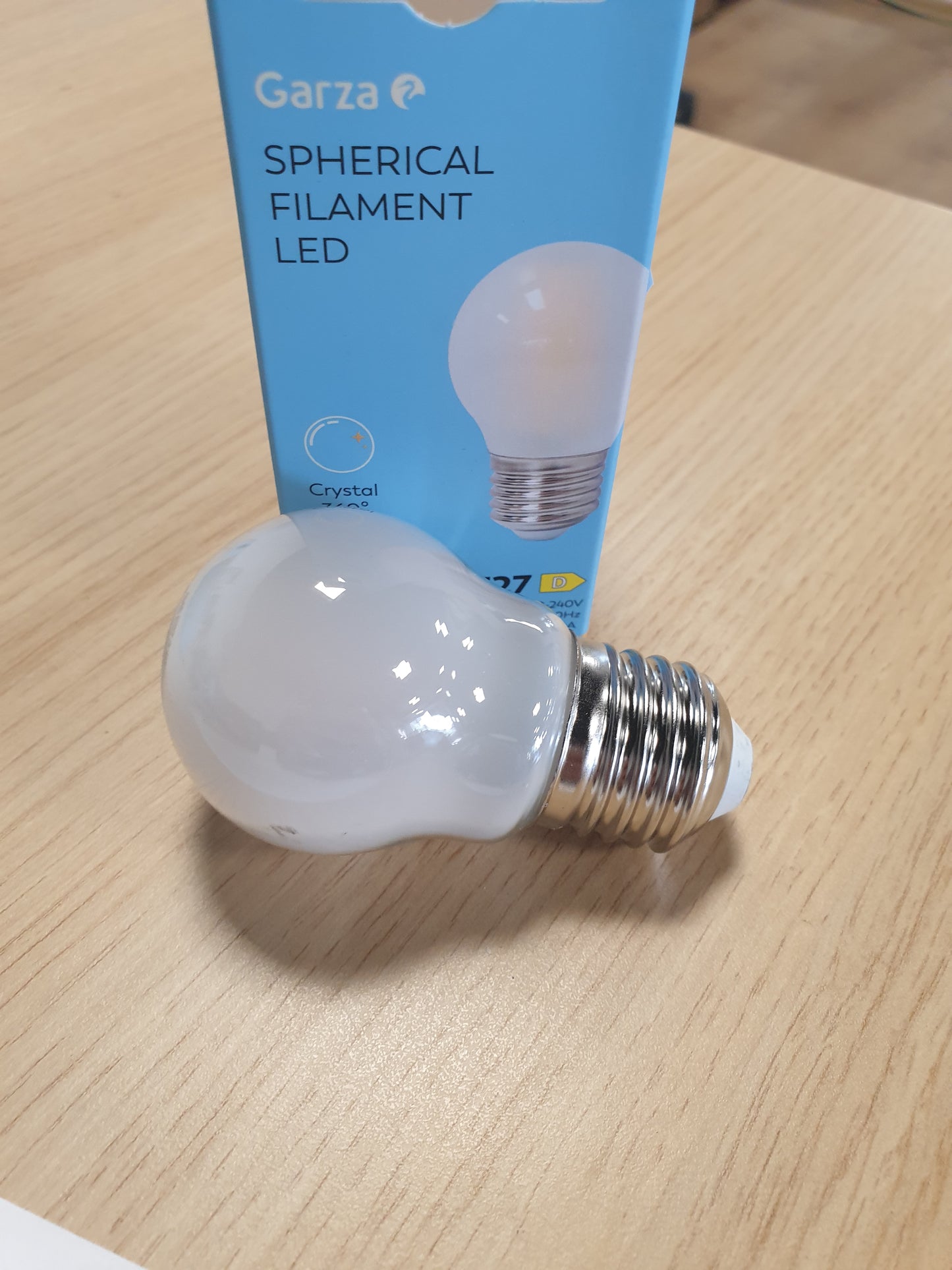 258408 - Llampa LED GZ FIL.OPAL ESF 4W E27 470LM 27K
