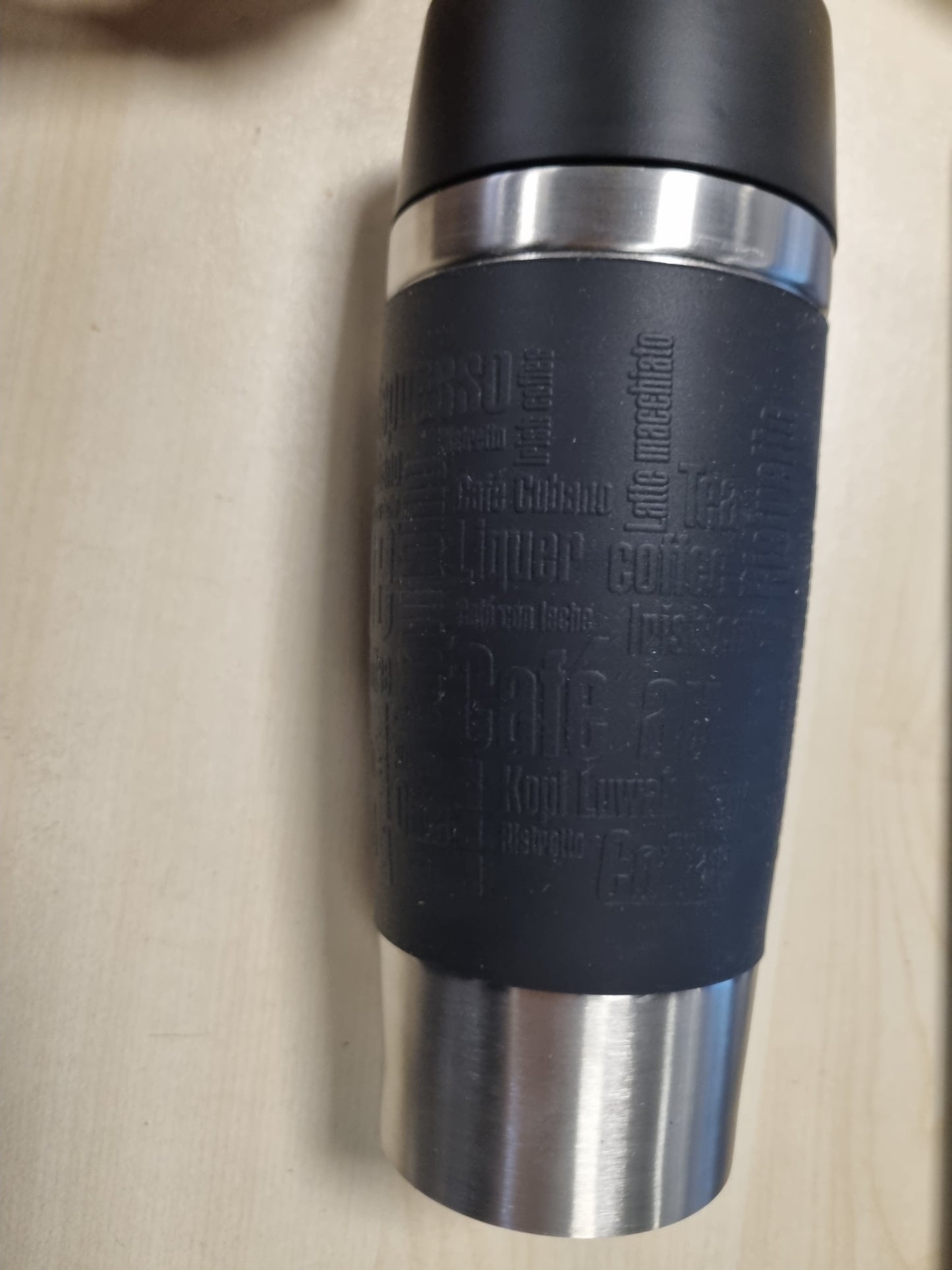 214232 - EMSA Filxhan udhëtimi, termos klasik, 360 ml, i izoluar që mban pijet të nxehta për 4 orë dhe të ftohta për 8 orë, 100% i papërshkueshëm nga rrjedhjet