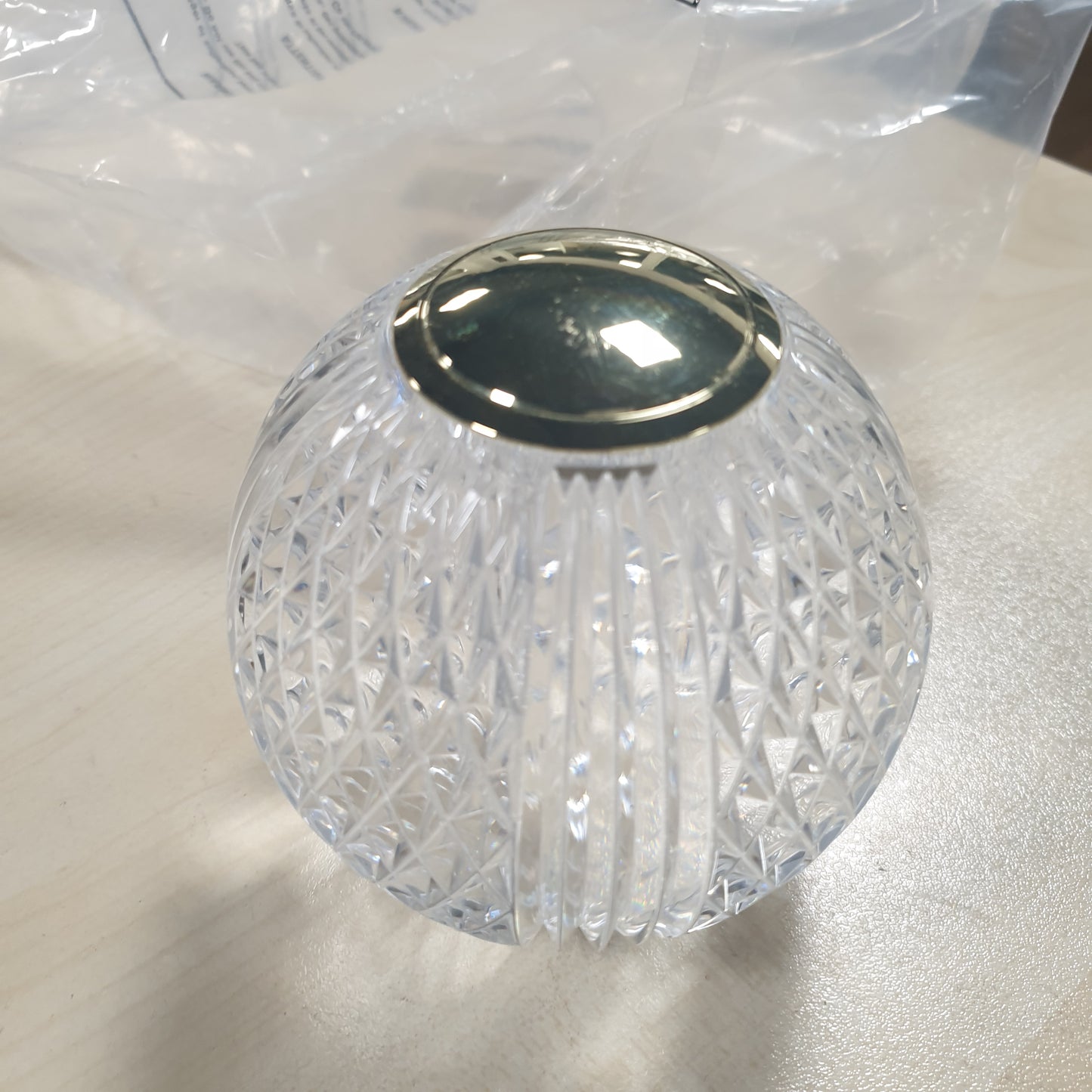 226212 - LUCIDE CINTRA - Llambë Tavoline e Rikarikueshme - Ø 11 cm - LED 1x2W 2700K - Transparente