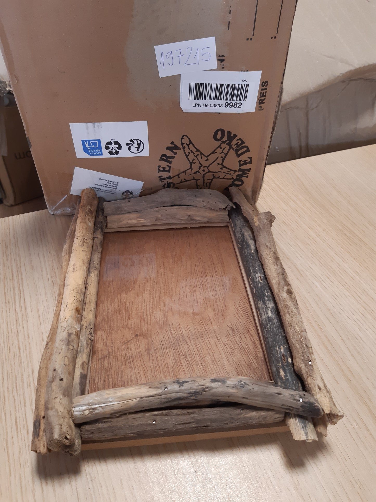 197215 - SEESTERN Kornizë Fotografike prej Druri të Detit, për Foto 13 x 18cm - Dekorim Muri