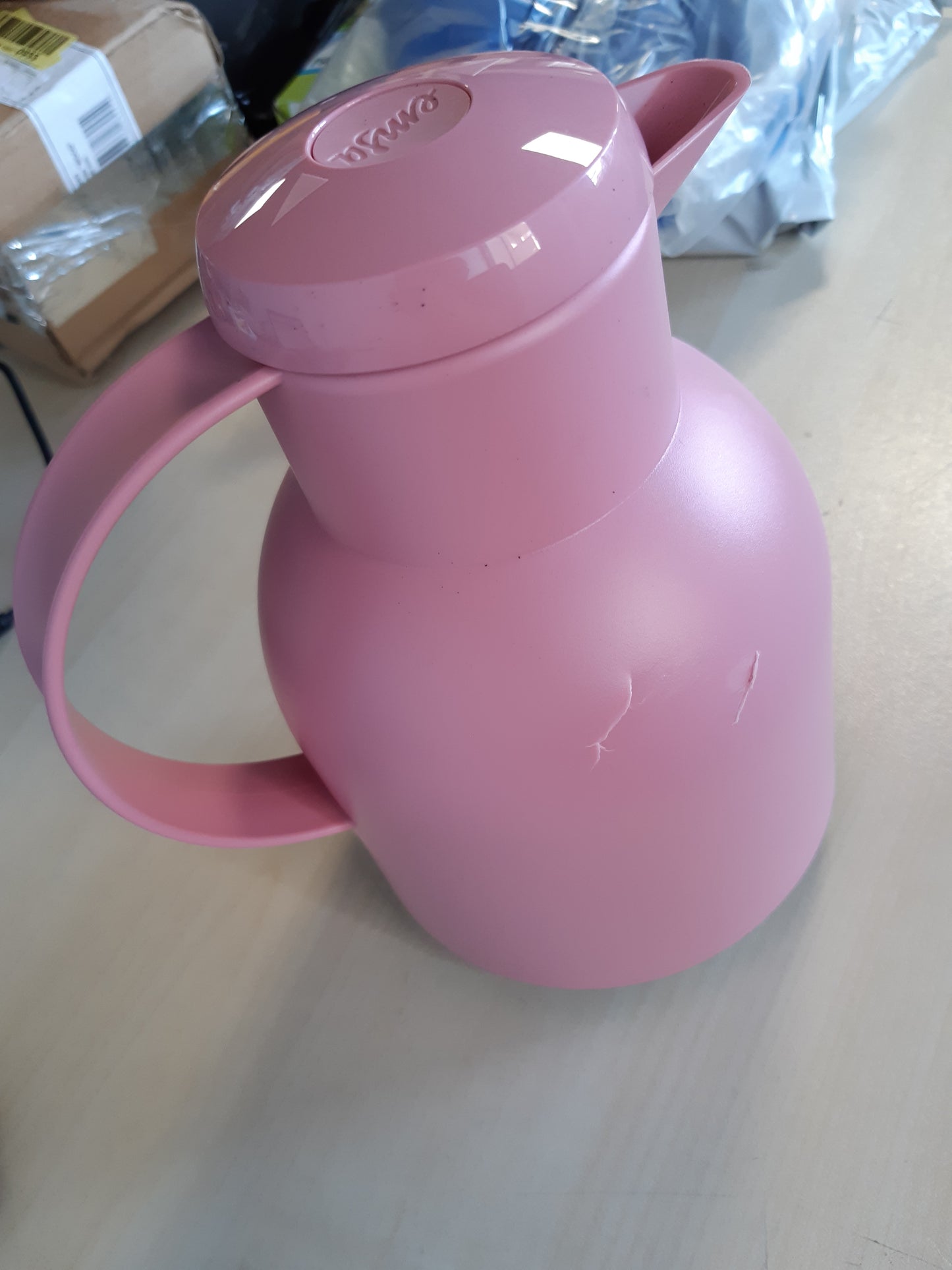 224699 - EMSASamba F40103 Enë e izoluar 1 L, plastikë, 12 orë nxehtësi, 24 orë ftohtësi, rozë pluhuri