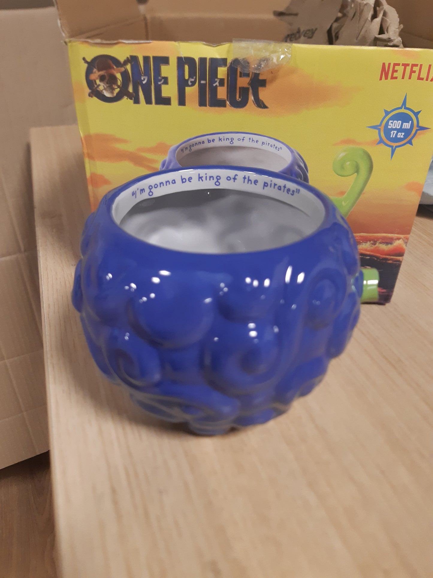 228547 - GRUPO ERIK Gotë One Piece 500ml, Fruti i Djallit, Gotë për Kafe dhe Çaj, Vjollcë