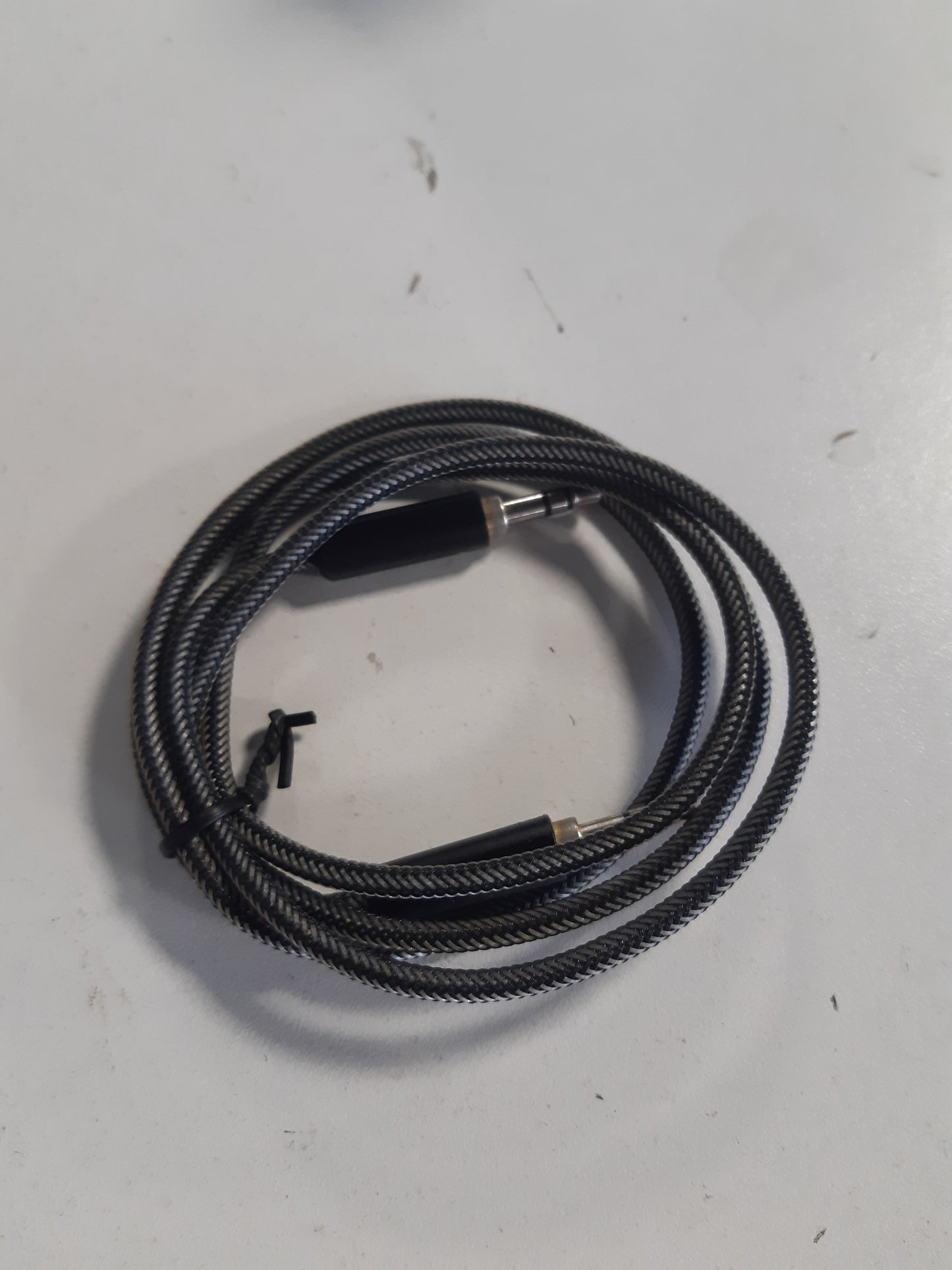 269517 - SYNCWIRE Kabllo audio 3.5 mm e thurur najloni, 1M, kabllo Jack-to-Jack për kufje, Apple iPhone, iPod, iPad, Echo Dot, stereo shtëpie dhe makine, telefona inteligjentë, PC, altoparlantë, MP3 playerë