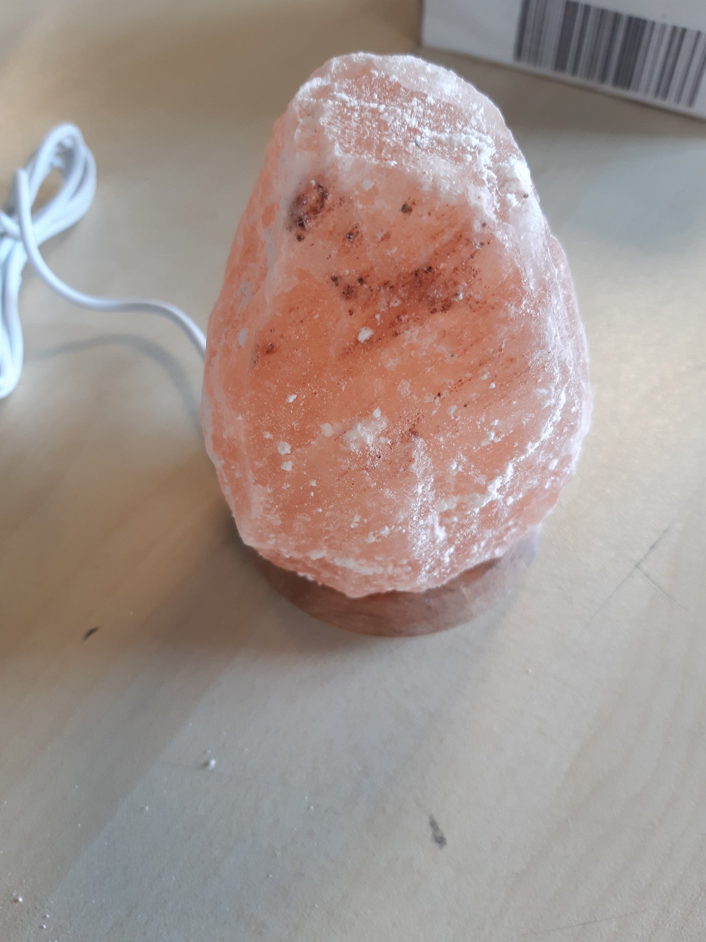215603 - ZEN'LIGHT Llambë USB me Kripë Guri - Kripë 100% Natyrale Himalaje Autentike - Përafërsisht 500g