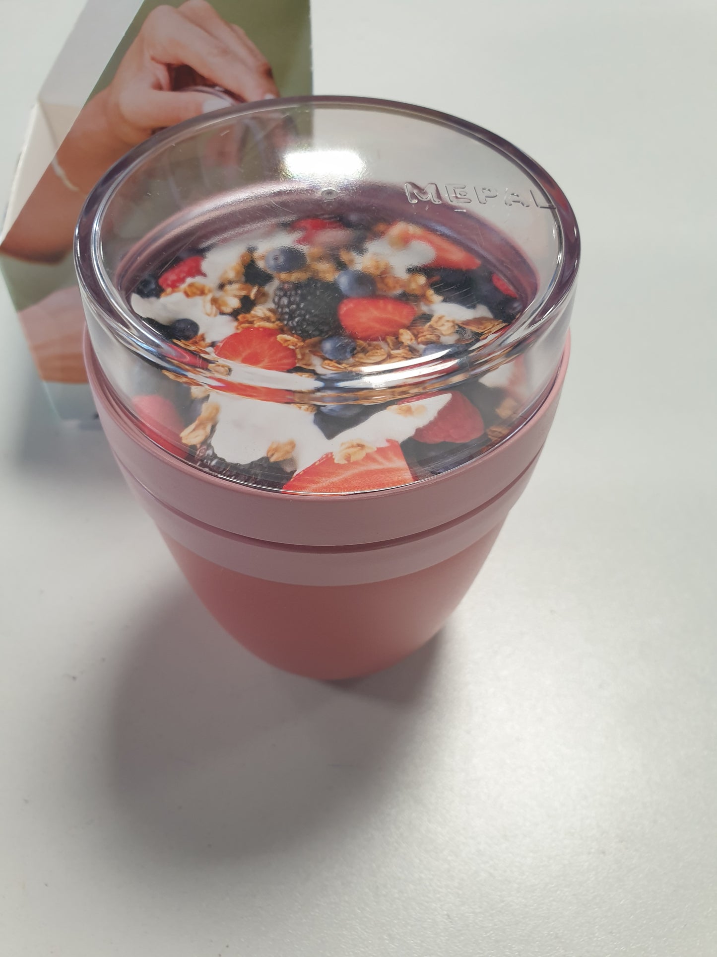 223980 - MEPAL Filxhan për Musli 300ml + 120ml, i përshtatshëm për ngrirje, mikrovalë dhe lavastovilje - Maja e gjallë