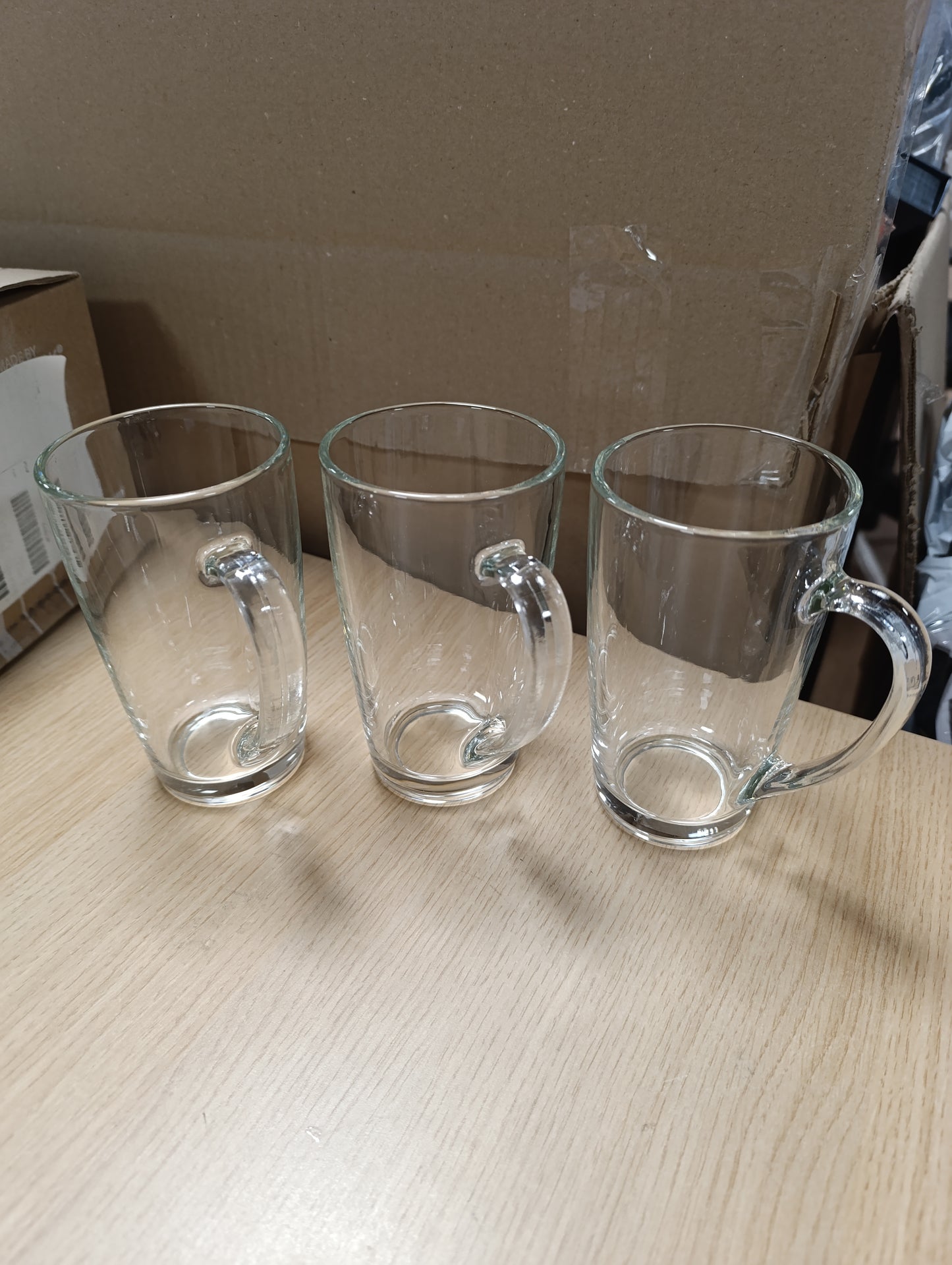 228142 - GLASMARK KROSNO 1992 Set Gotash për Kafe, 4 copë, 400 ml, Transparente