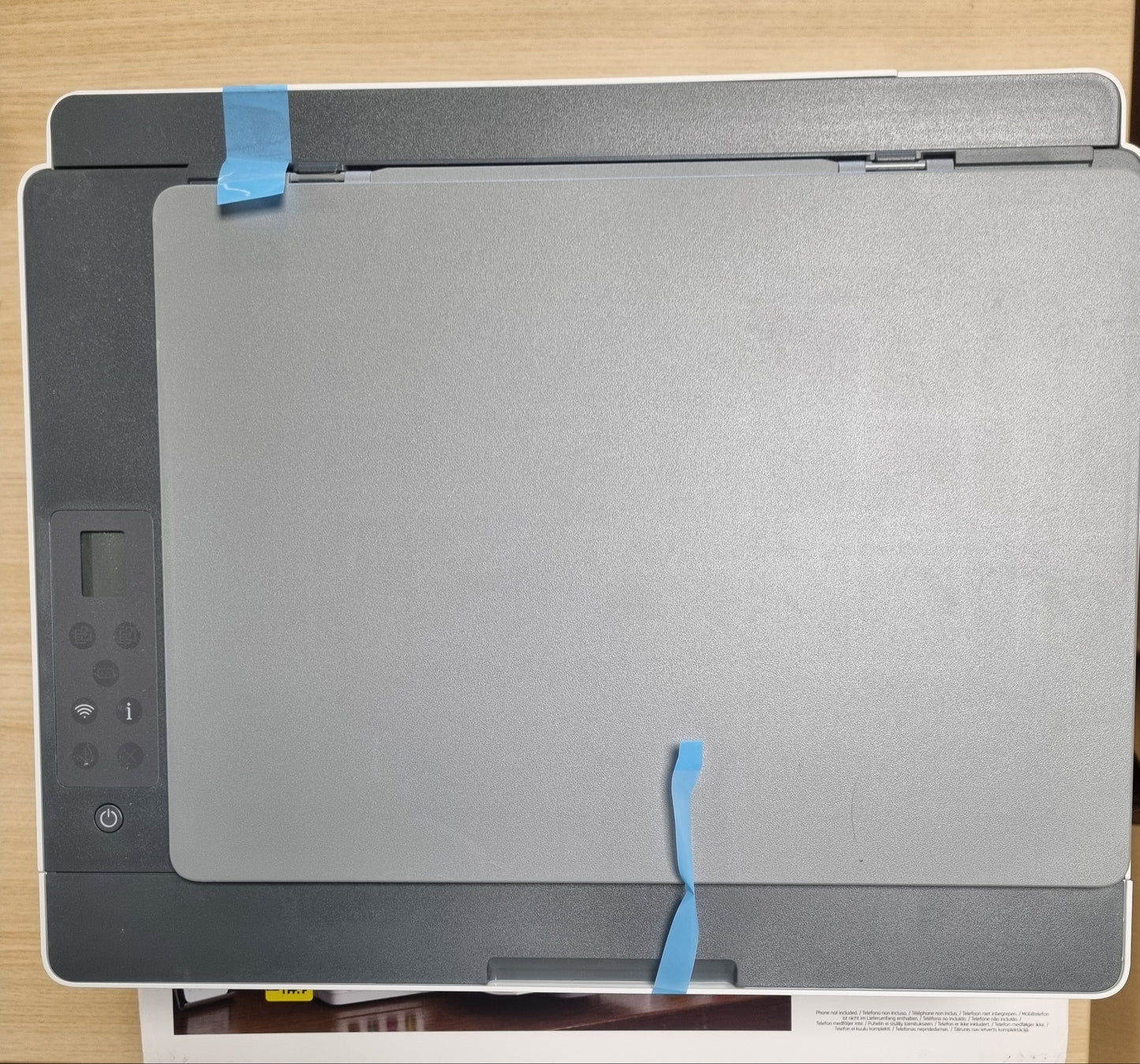 126142 - HP SMART TANK 5105 1F3Y3A, Printer shumëfunksional me ngjyra, depozitë boje me kapacitet deri në 6000 faqe (e zezë) dhe 6000 faqe (ngjyrë), printim manual dupleks, USB, Wi-Fi, në ngjyrë të bardhë