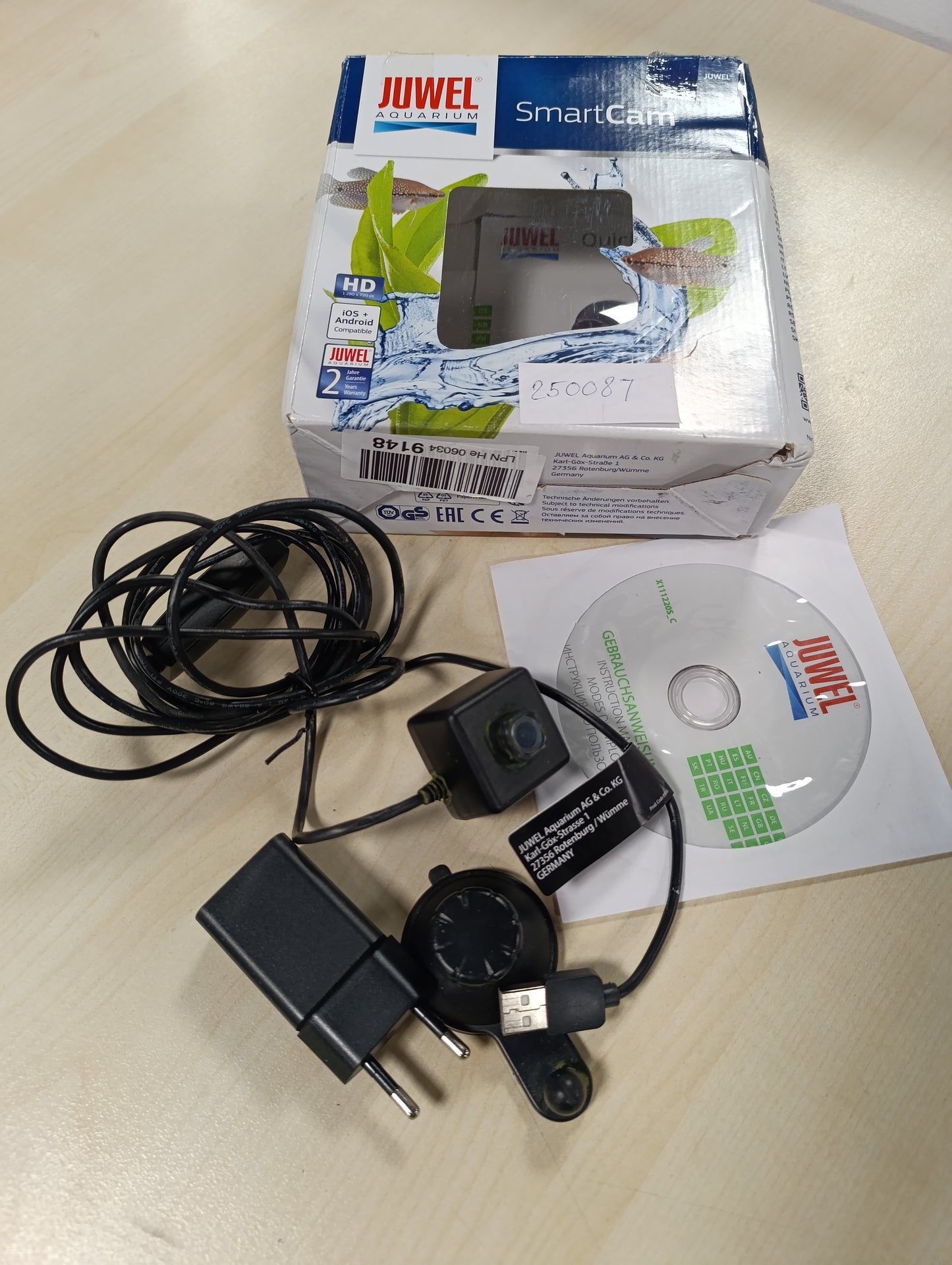 250087 - JUWEL Akuarium SmartCam 1 copë (1 pako)