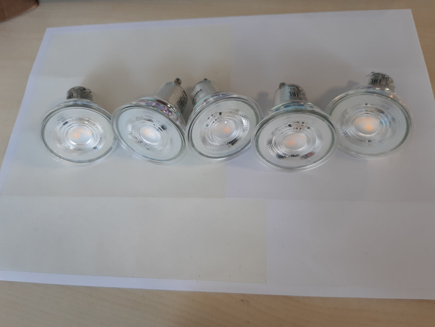 223342 - PHILIPS - Llampa LED GU10, 35W, e bardhë e ngrohtë, pa errësim, pako me 6