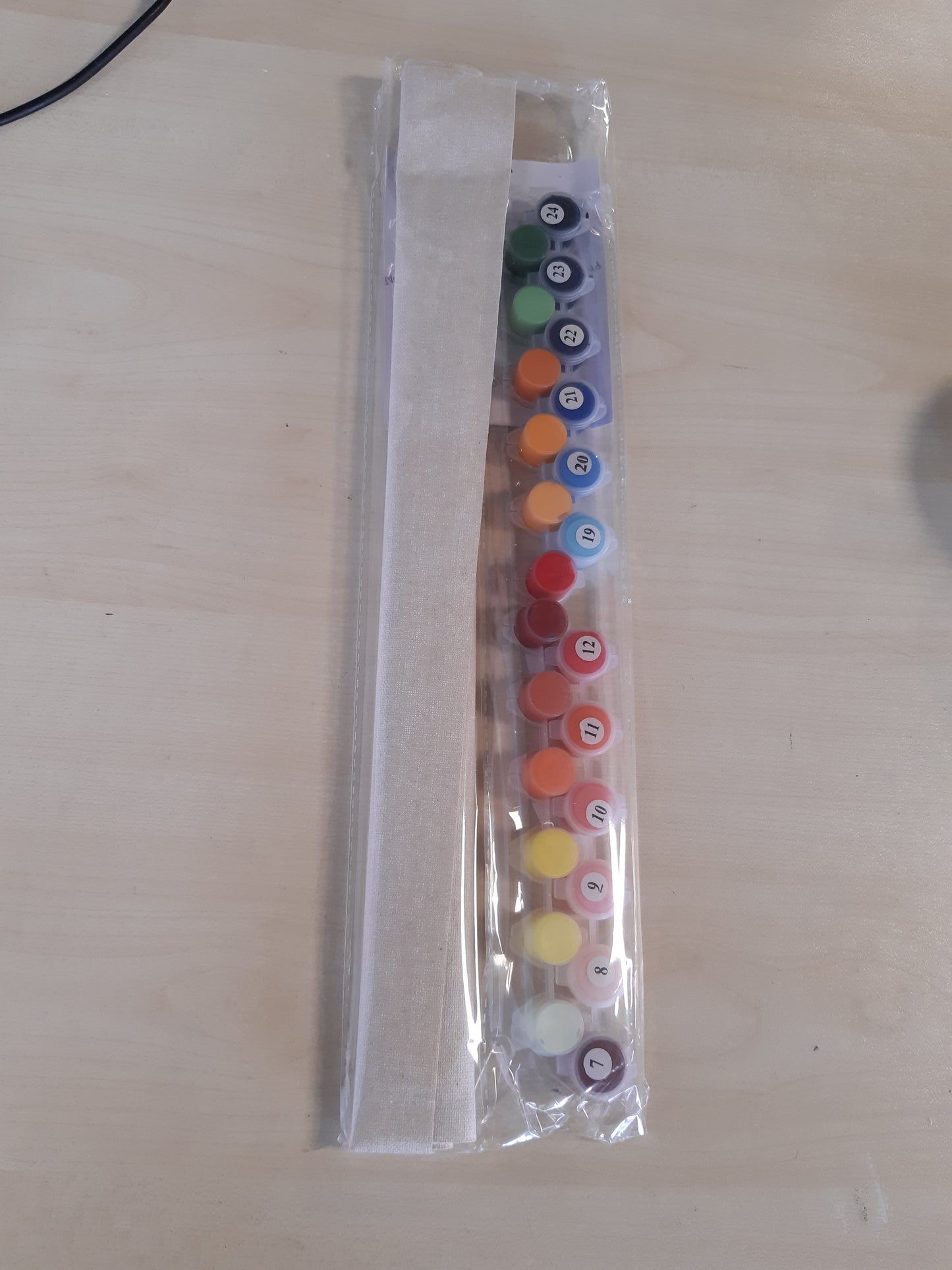 225068 - KOMKING Pikturë sipas Numrave për të Rritur dhe Fëmijë, Set 40 x 50 cm, Pa Kornizë