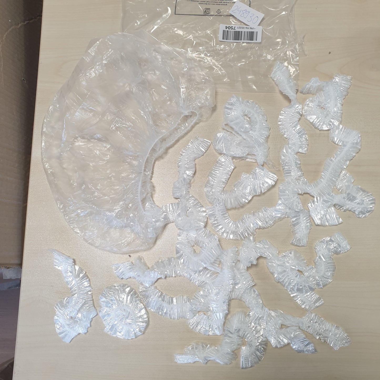 248930 - Wobestod 20 copë Mbulesa të Trasha Pluhuri, Mbulesa Transparente për Mikrovalë, Furra të Thekura (60 * 70CM)