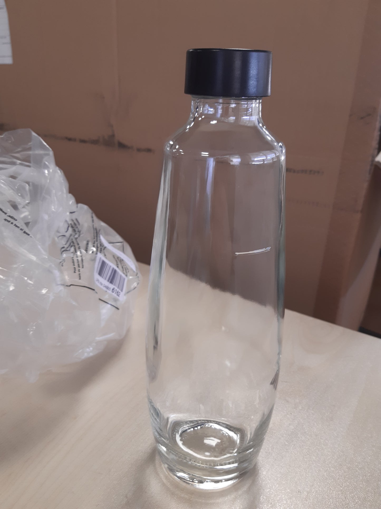 201513 - SODASTREAM Shishe Qelqi 1L, E Pajtueshme me DUO dhe E-DUO, 1 Pako