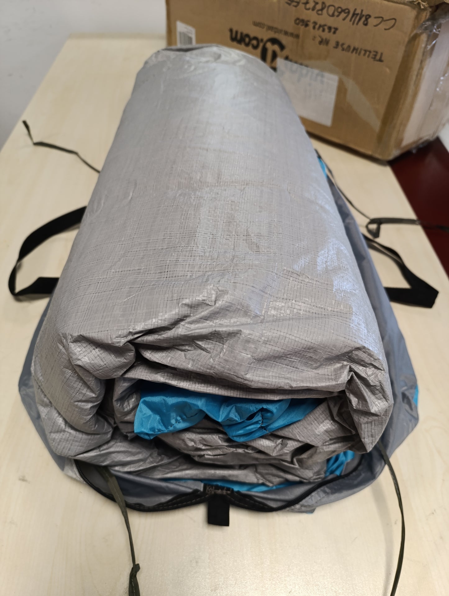 244646 - VIDAXL Tendë Kampingu Tunel për 5 Persona Blu e papërshkueshme nga uji