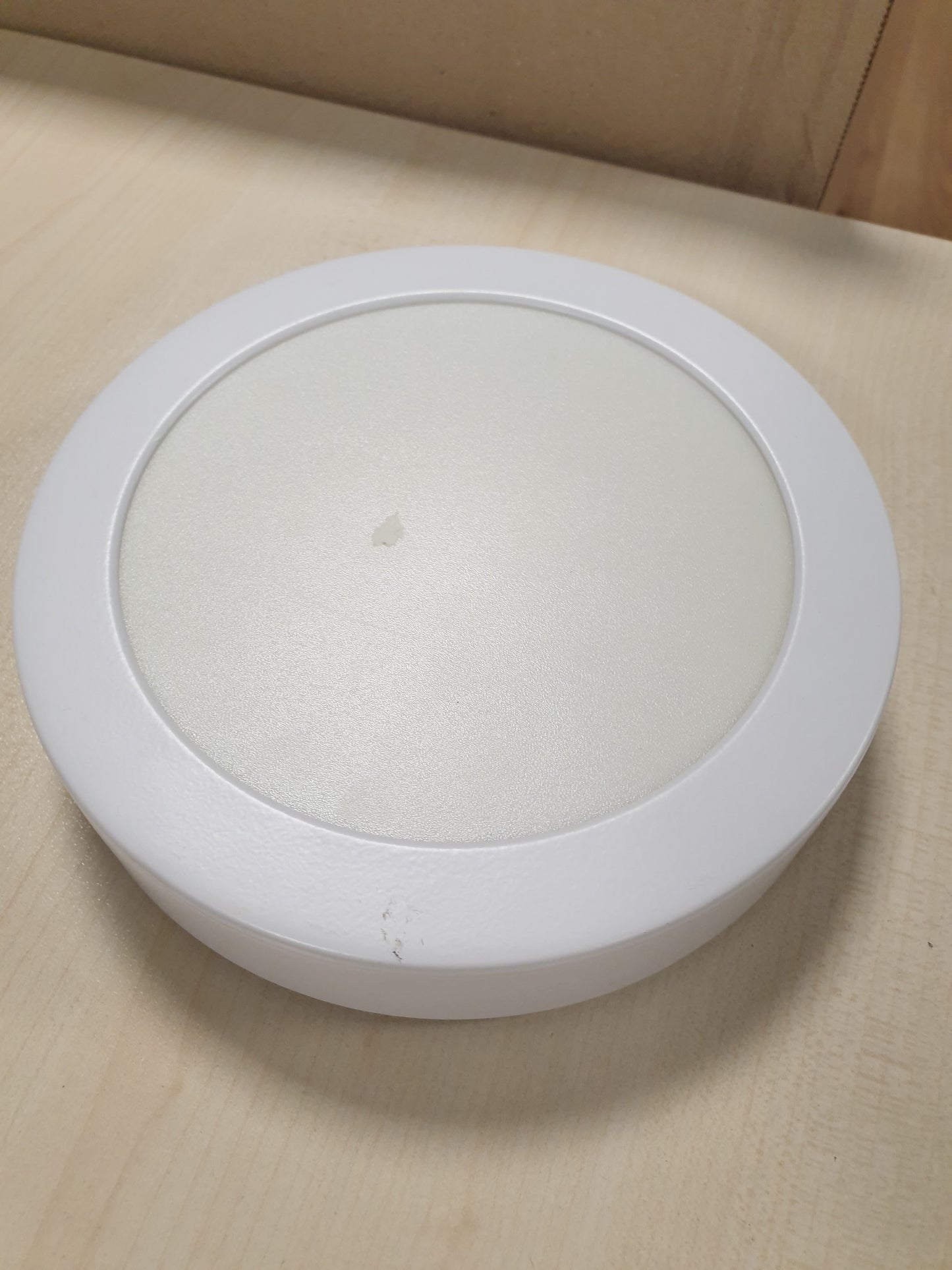 229271 - EGLO Llambë tavani LED Idun, llambë tavani e rrumbullakët, dritë tavani prej metali dhe plastike, e bardhë neutrale, Ø 17 cm