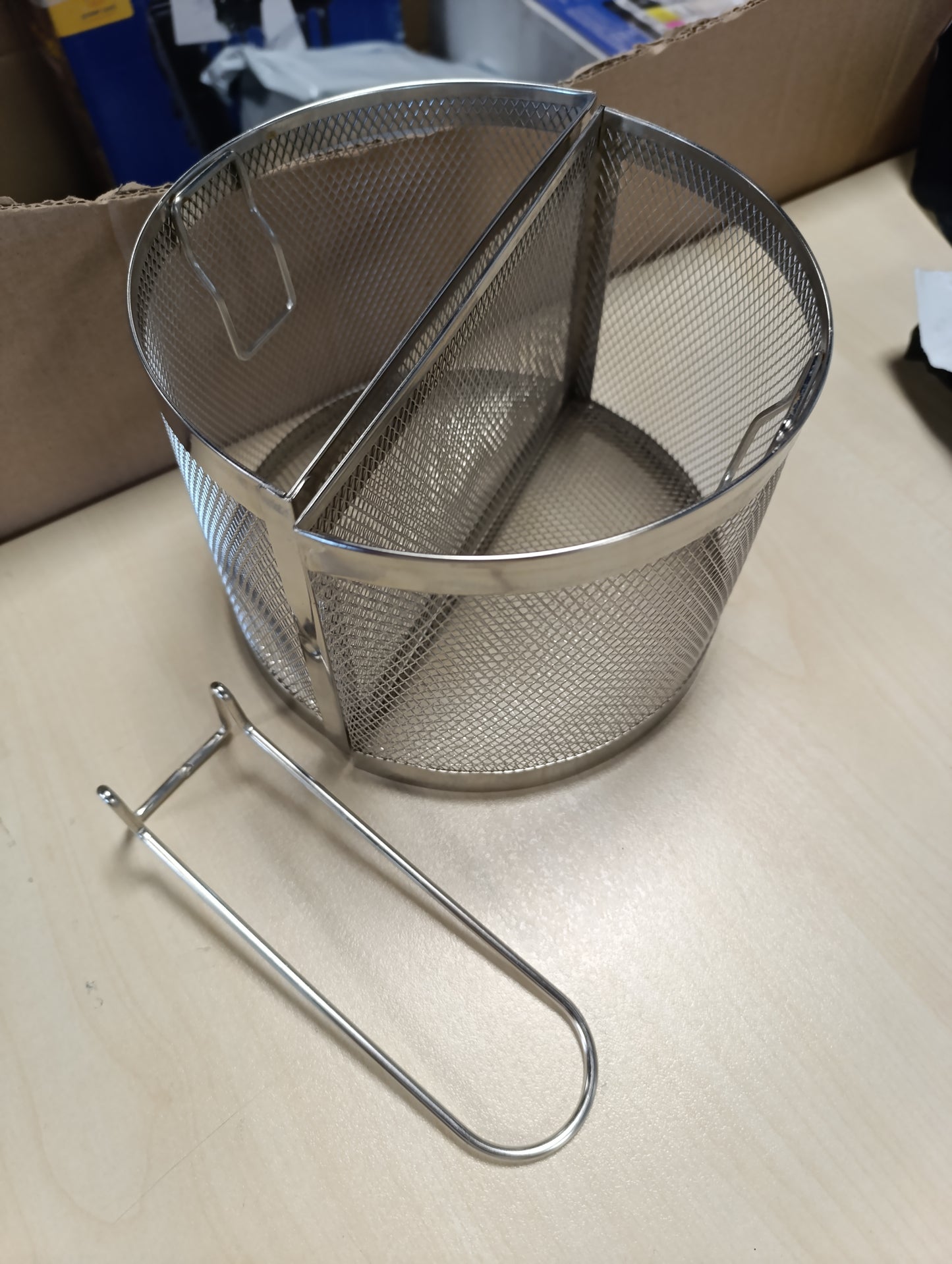 221720 - BARAZZONI Shportë e dyfishtë për tenxhere spageti, çelik inox, Ø22cm