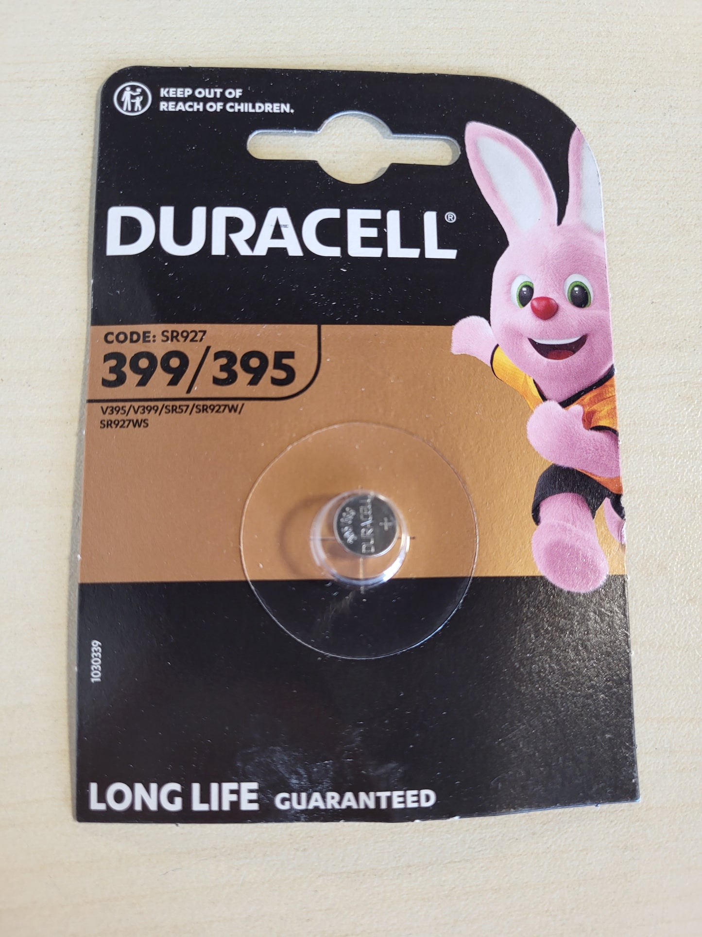 269521 - DURACELL Bateria e orës SR57, paketa e parë, 068278, argjendi, 1 njësi (pako me 1)