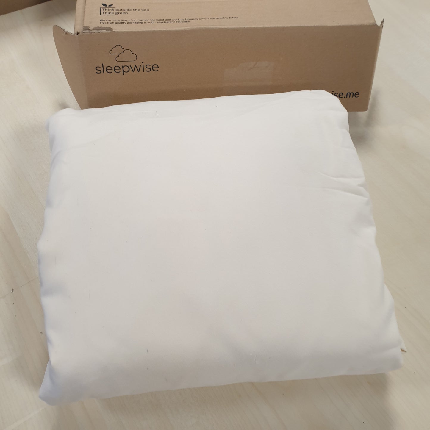 205162 - SLEEPWISE Bedding - Set 3-pjesësh Mbulesash Jorgani 200x200cm Veror, Material Mikrofibrë, i Lëmuar, i Frymëmarrshëm, Pa Hekur dhe Pa Rruda - Mbulesa Jastëku 65x65cm, Certifikuar Oeko-Tex