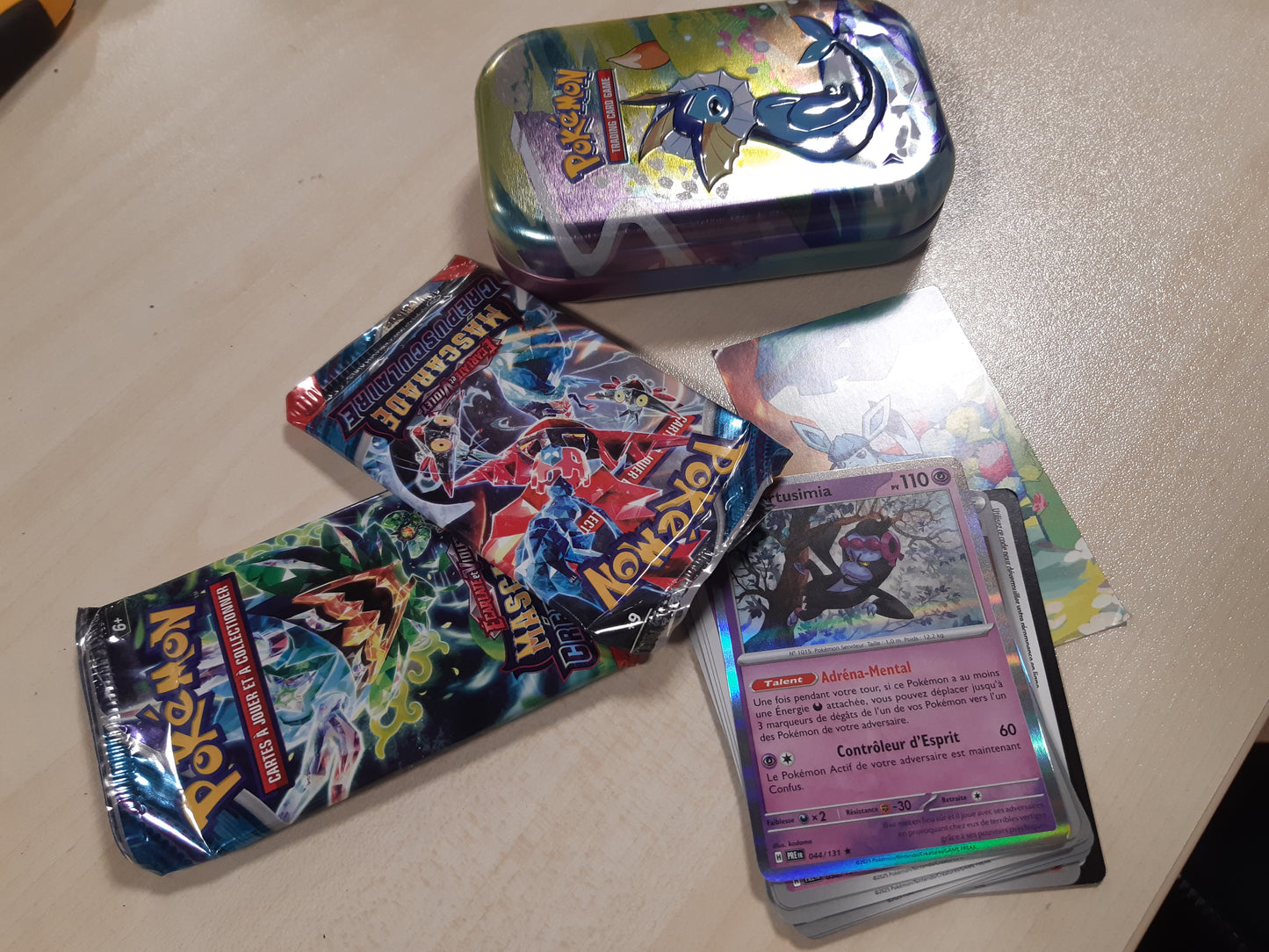 60820 - Pokémon - Kutia Mini në Ngjyrë të Shumëfishtë, Modeli 100-10059, e Impotuar nga Franca, Me përmasa 40x40cm