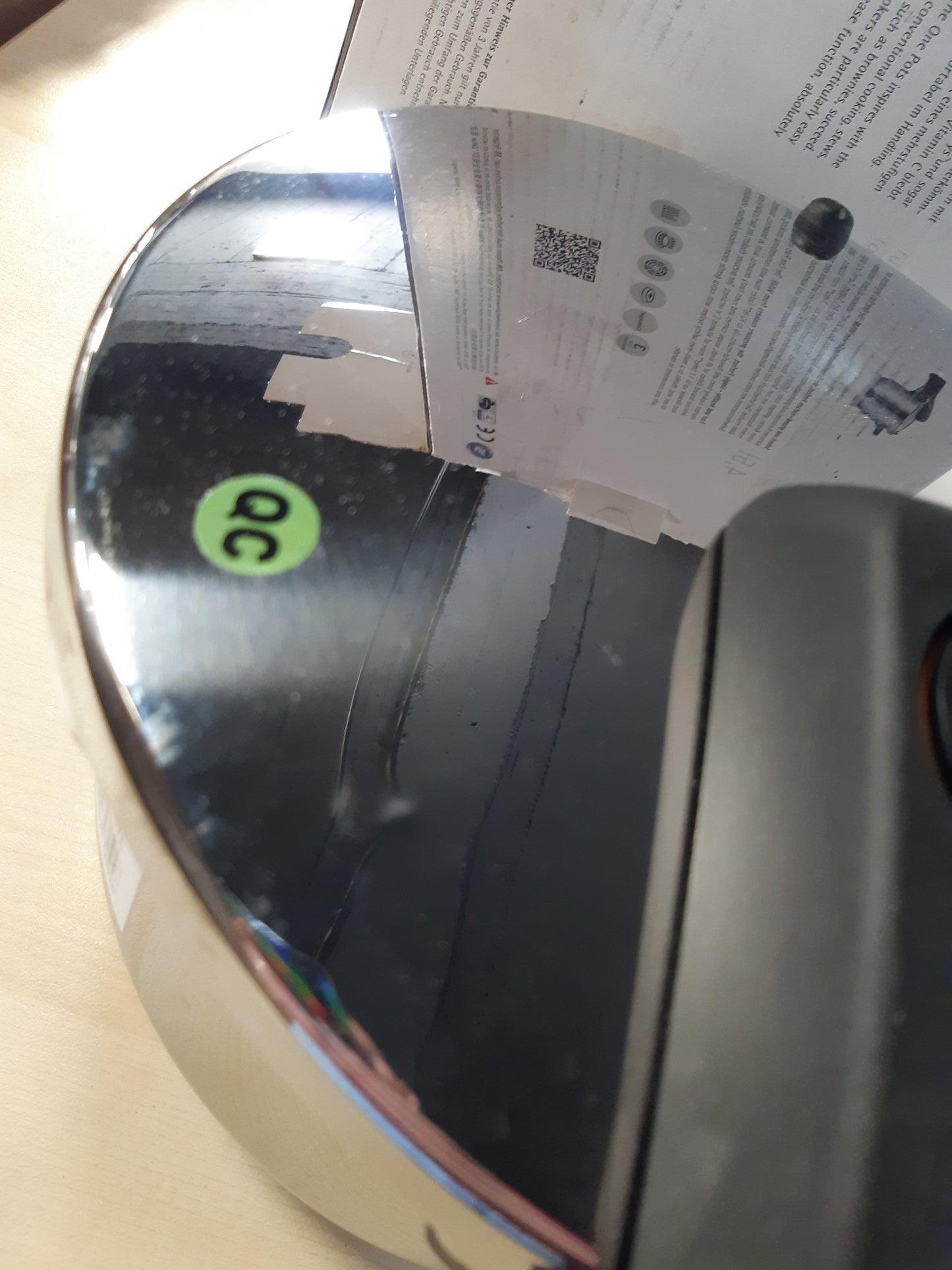 183040 - WMF PERFECT - Tenxhere me Presion 4.5L, e Pajtueshme me Induksion, me Dorezë Kapaku të Lëvizshme dhe 2 Nivele Gatimi, Materjal - Çelik Inoks Cromargan