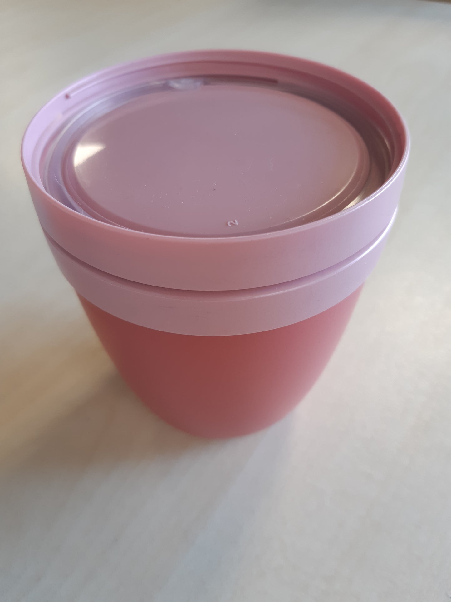 263353 - Mepal Filxhan Musli 300 ml + 120 ml, i përshtatshëm për ngrirje, mikrovalë dhe lavastovilje, Vivid Mauve