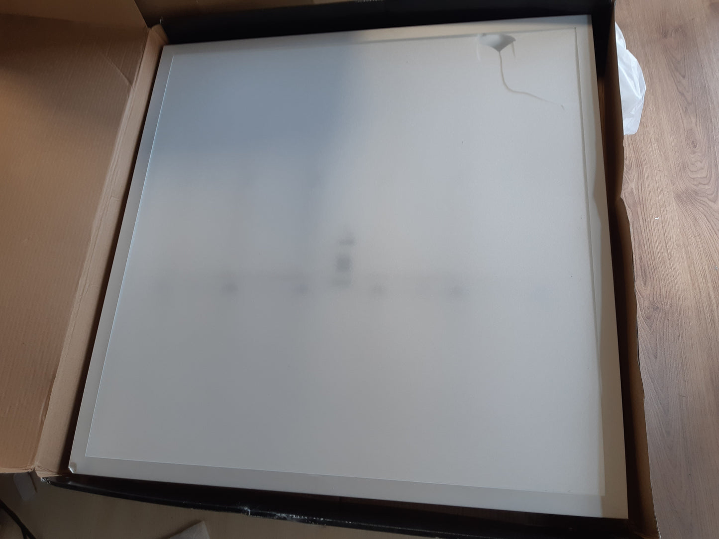 221062 - EGLO - Panel LED Eglo Connect.z Moradillo-Z 60x60 cm, Ndriçues Tavani ZigBee, Me Përfundim Mat, Kontroll Zëri me Aplikacion dhe Alexa, E Bardhë e Ngrohtë/E Ftohtë, RGB