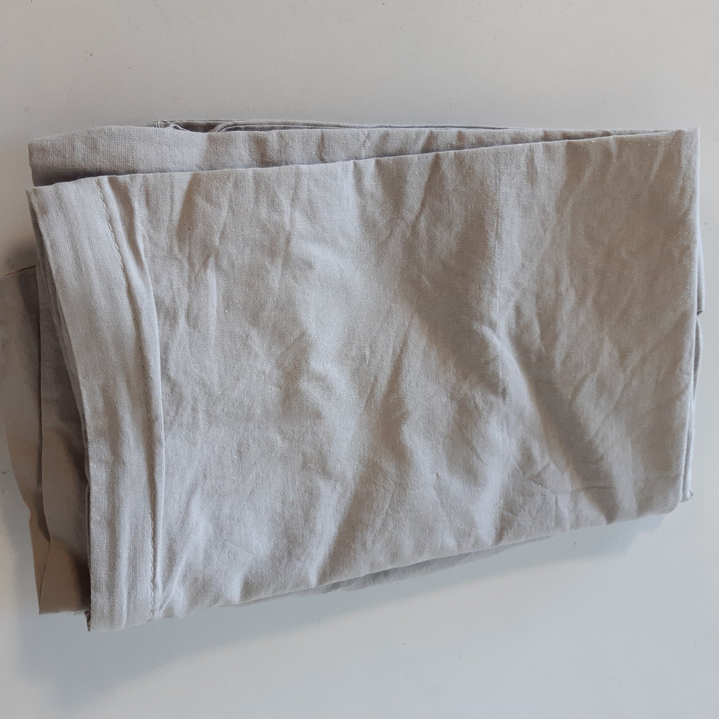 215454 - Mbulesë jastëku 50x70 cm Pambuk i përforcuar (Set prej 2 copësh), Gri e çelët, I çertifikuar nga Oeko-Tex