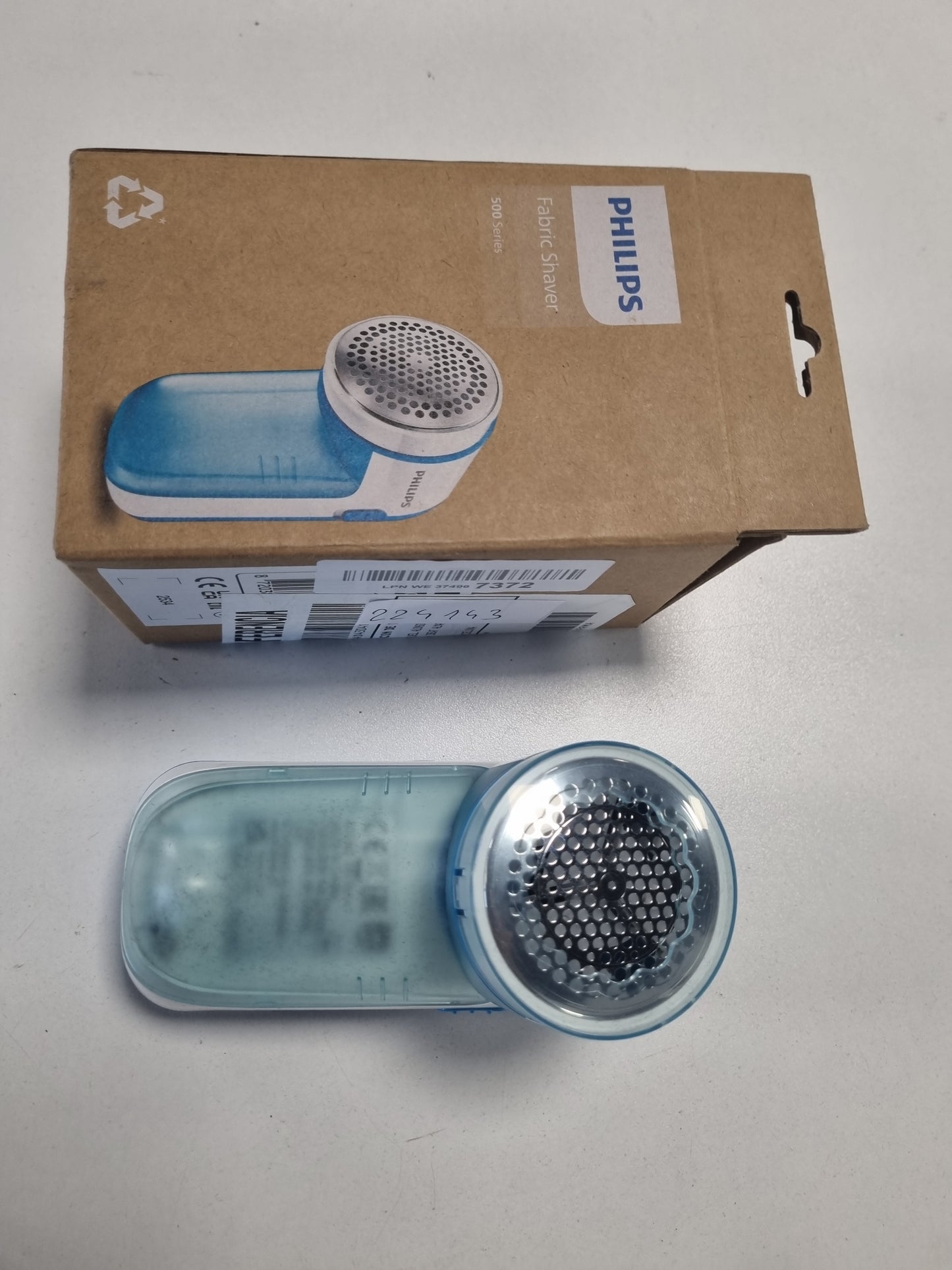 224143 - PHILIPS Heqës pushi GC026/00, Eliminon pushin nga rrobat, Blu