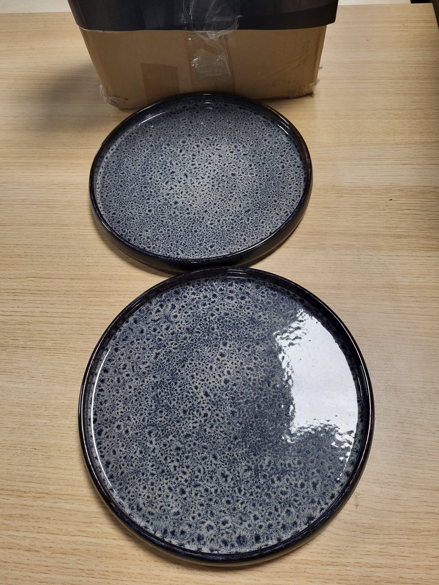 229178 - MORITZ & MORITZ SOLID Seti i 4 Pjatave të Darkës 26 cm - Pjatat prej Gresi - Seti per Servirje