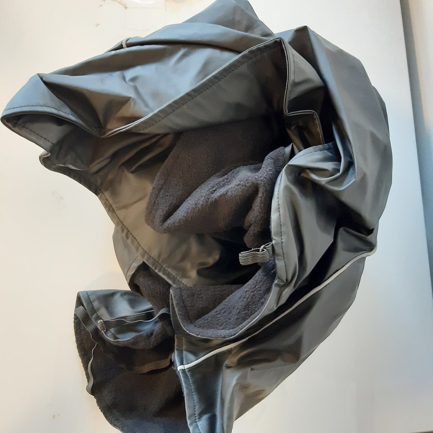 221471 - JACK AND VANILLA Xhaketë për Qen për Jashtë, E papërshkueshme nga uji, E zezë, XXL - 70 cm