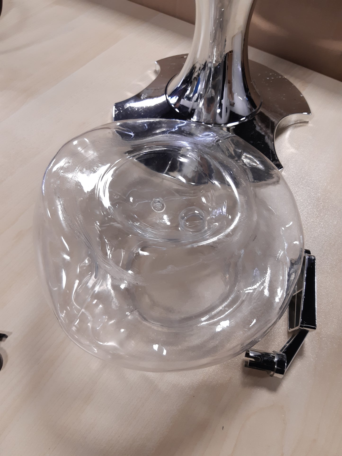 195461 - INNOVAGOODS® Dozator Birre Argjendi 3.5L, Dozator Pijesh Sferik me Depozitë të Brendshme të Mbyllur dhe të Lëvizshme për Akull