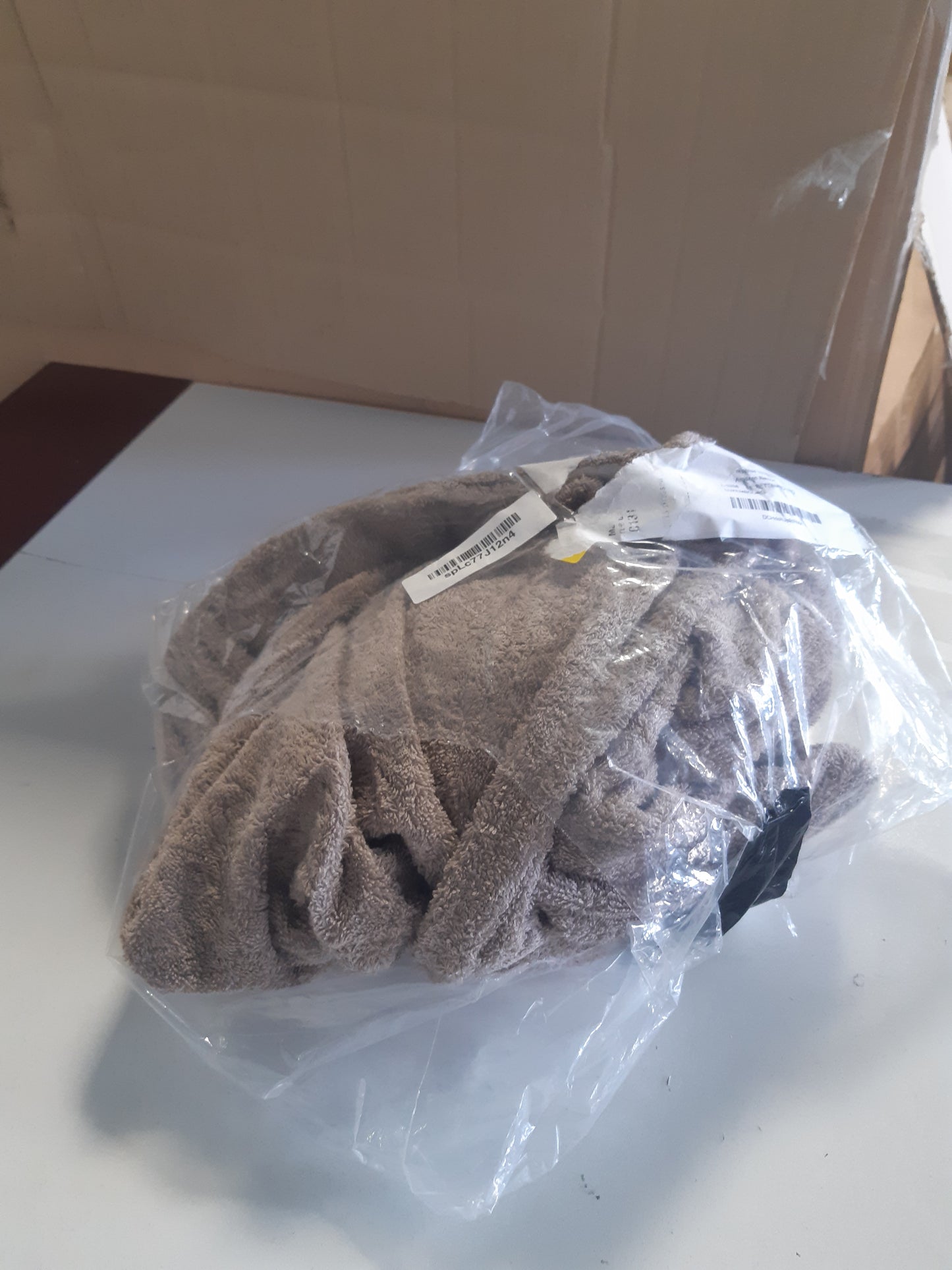 218960 - ZOLLNER Kilt sauna për femra - ngjyrë kafe - pambuk - madhësia S/M - e lahet deri në 60°C - e certifikuar nga Oeko Tex®