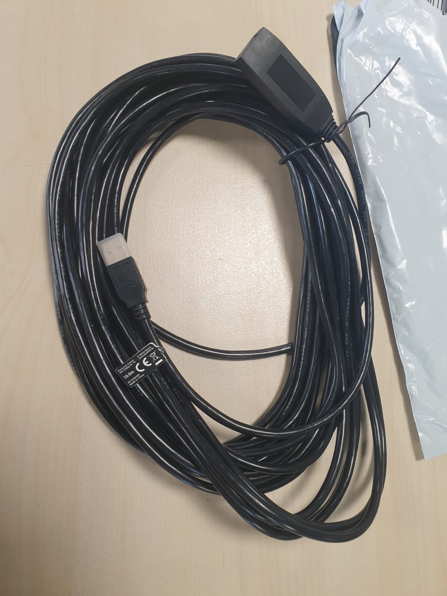266870 - SONERO® Kabllo USB 2.0, kabllo zgjatuese aktive me amplifikator sinjali, A mashkull në A femër, 480 Mbit/s, 10.0 m, e zezë