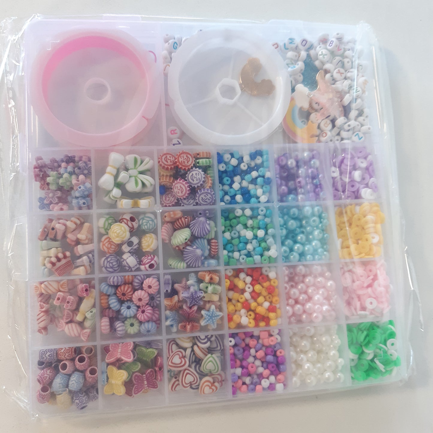 216567 - MiuCo Set Rruazash për Byzylykë DIY, Set Punimesh Artizanale për Fëmijë 6 Vjeç e Sipër