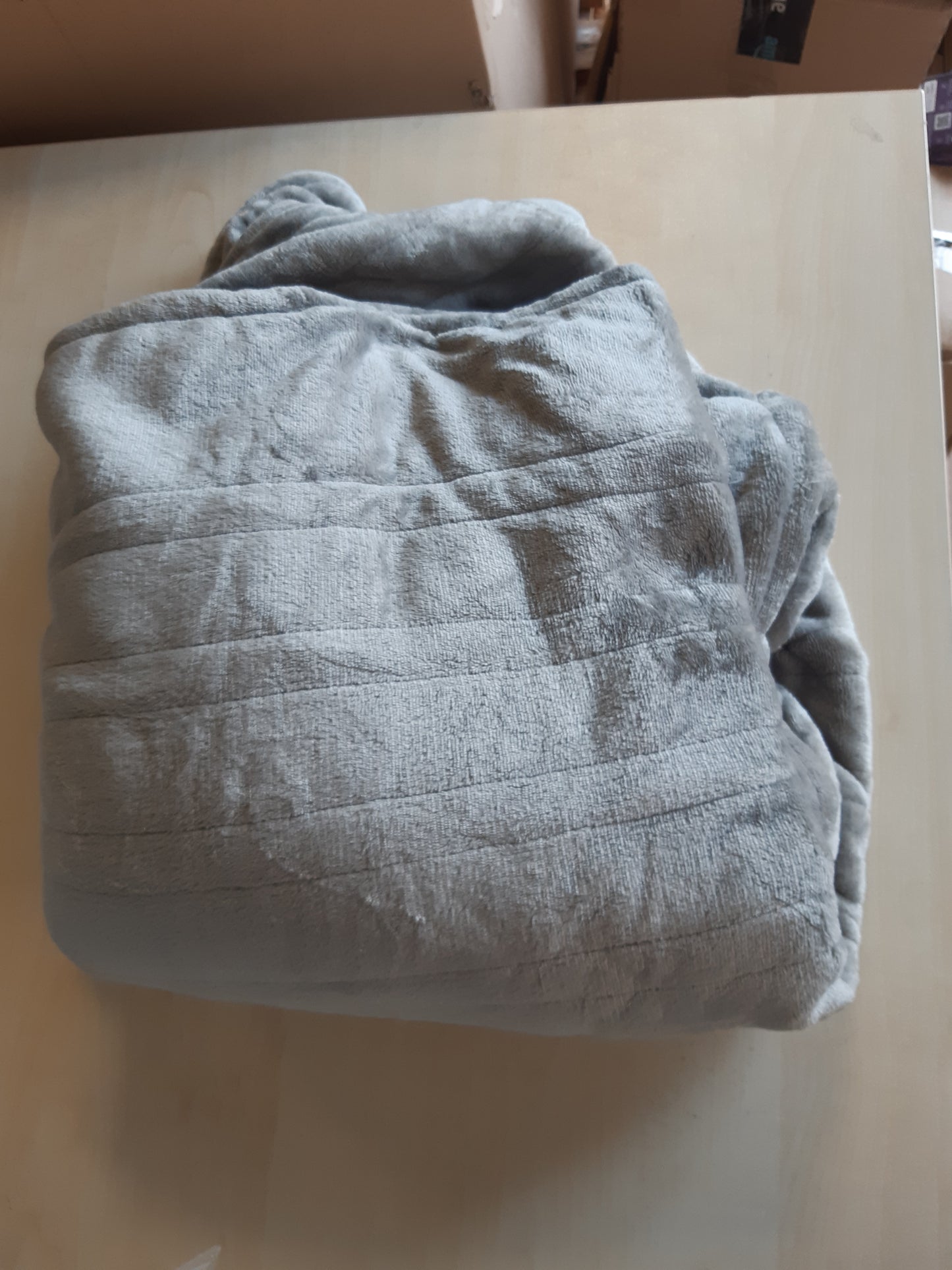 227155 - GOTCOZY Batanije Elektrike me Ngrohje 130x160cm, 10 Nivele Ngrohjeje, 9 Orë Kohëmatës Automatik për Fikje, e Larë në Lavatrice (Gri)
