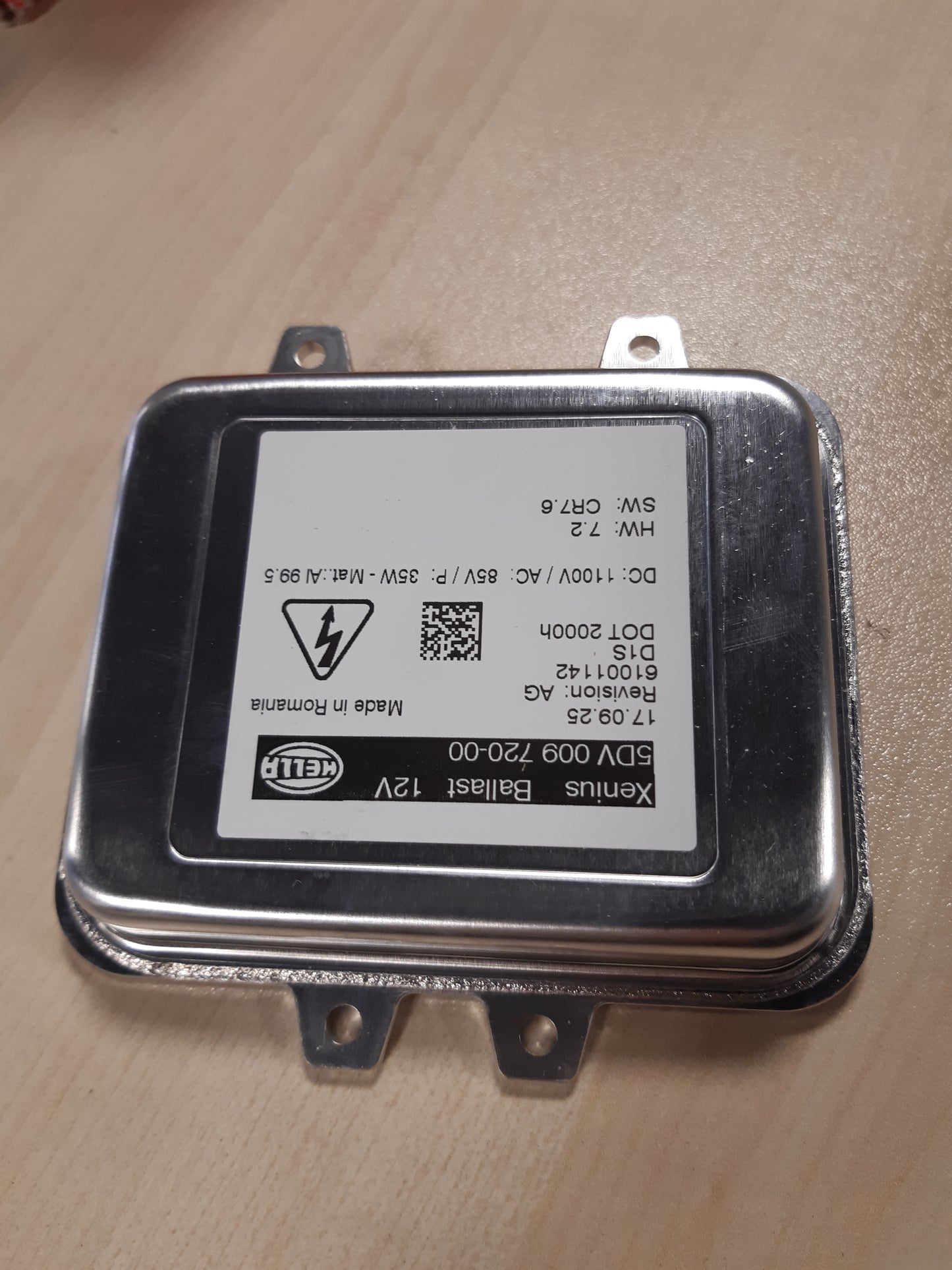 165441 - HELLA Balast Ksenon 5DV 009 720-001 për OPEL dhe VAUXHALL - 12 Volt