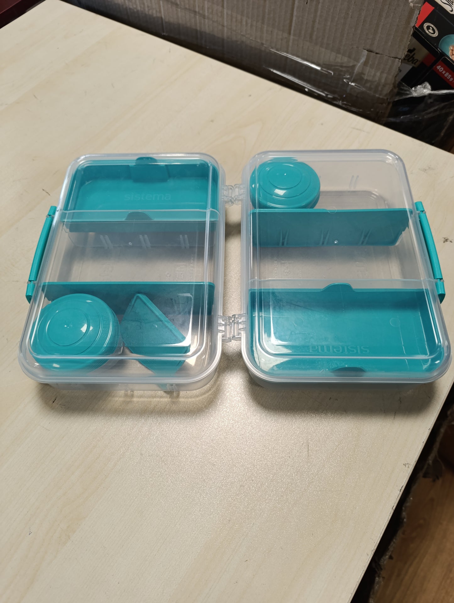 215197 - SISTEMA Kutia e Drekës Bento Box Create 1.48 L me Enë Kosi/Frutash