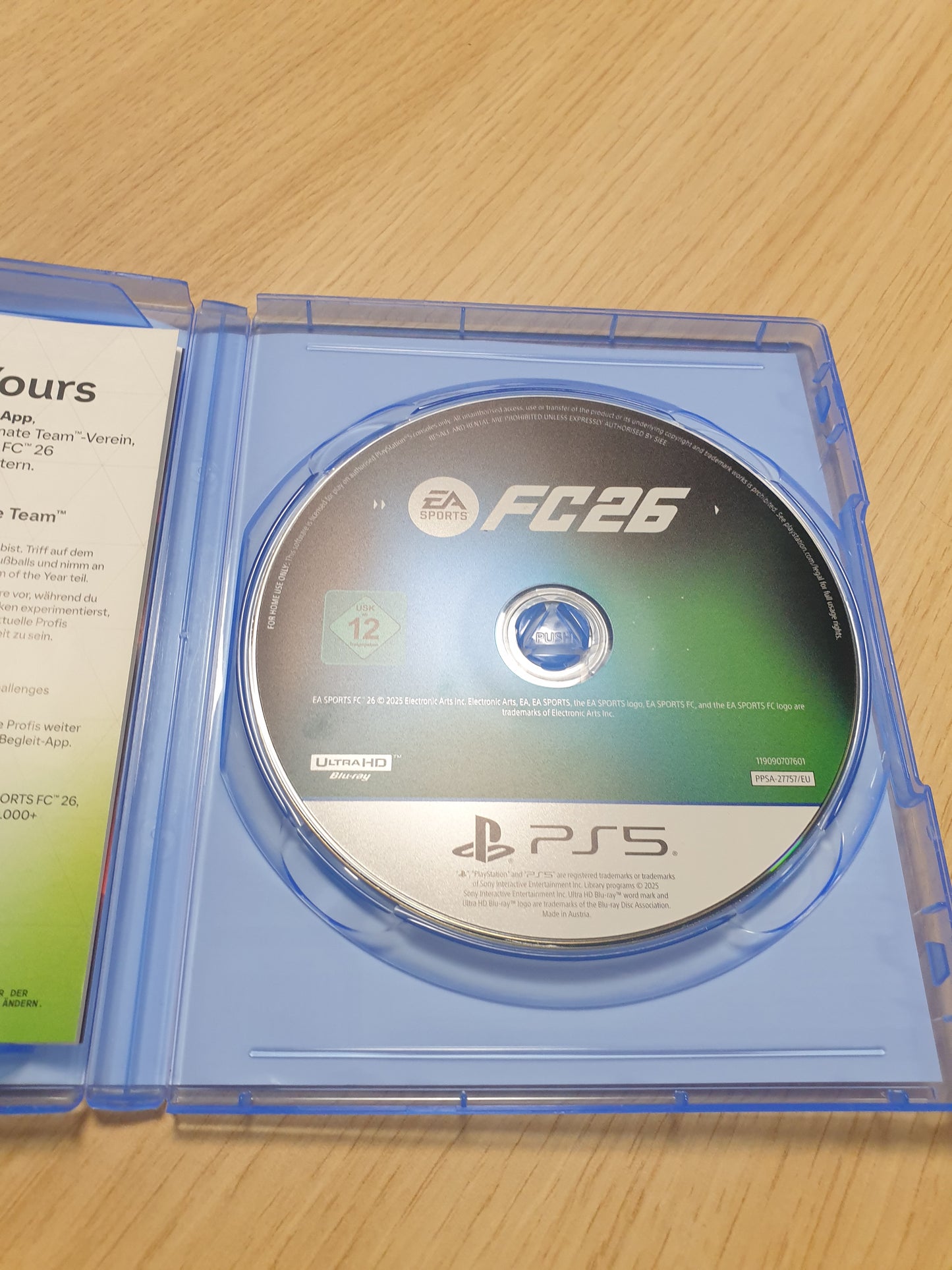 266131 - EA SPORTS FC 26 EDICIONI STANDARD PS5 | Gjermanisht